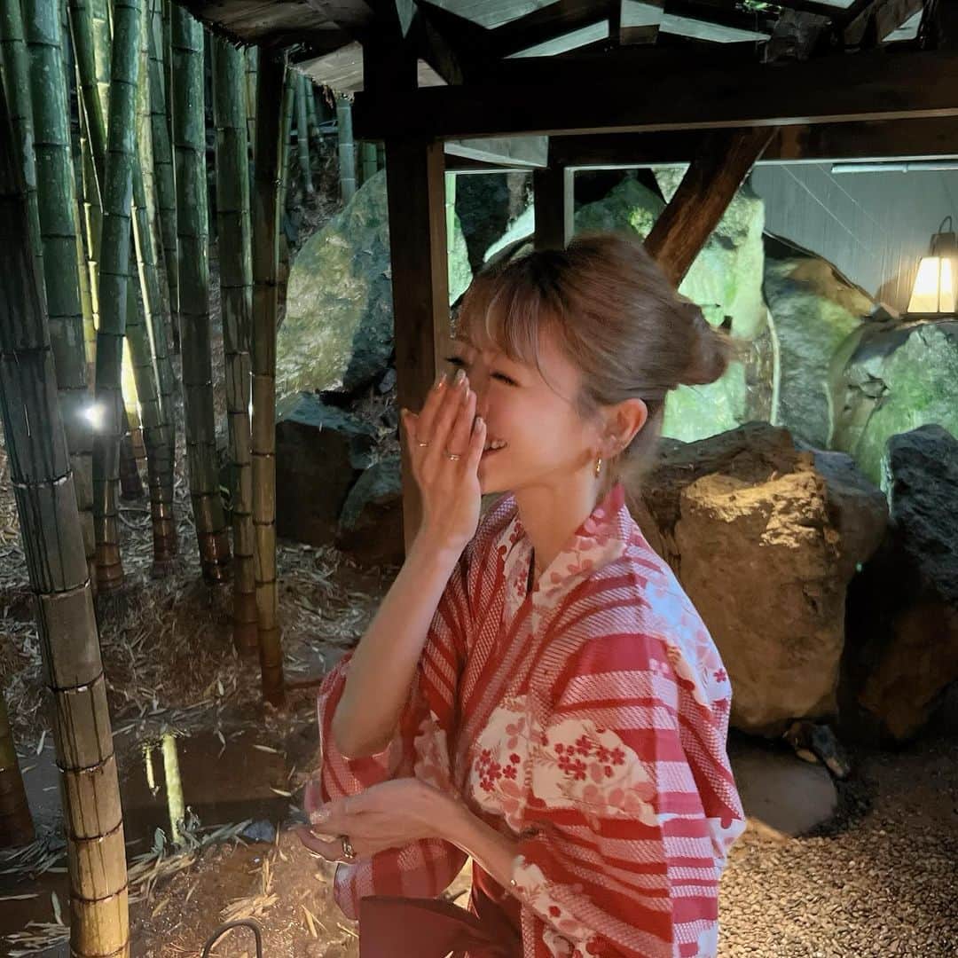 kannaのインスタグラム：「母の誕生日で行った竹ふえ。  ご飯も温泉も接客も、全てにおいて本当に完璧◎ 来年はどこに行こうかな☺️  普段、写真を全く撮らせてくれない母が撮らせてくれた♡笑  #竹ふえ #熊本温泉」