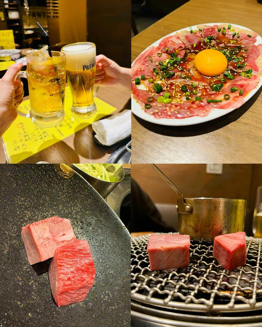 小松彩夏さんのインスタグラム写真 - (小松彩夏Instagram)「⁡ ⁡ 先日、大好きな【タンとタン焼肉いわしげ】へ 行ってきました🥩 ⁡ 私、タンが大好きなんです...😍❤️ ⁡ 仙台に引っ越してきてから今まで以上にタンを食べるようになって、なかなかタンにはうるさくなった私🙋‍♀️笑 ⁡ そんな私を大満足させたコースがこちら💁‍♀️✨ ⁡ タンの魅力を一通り楽しめる定番の 【タンとタンおまかせコース】  〜コース内容〜 一、キムチ 一、ナムル 一、特選黒タン炙りユッケ 一、特選黒タンのサイコロステーキ 一、特選タンのステーキ/ネギタン/ニンニクタンの3種盛り合わせ 一、牛タンつくね 一、本日の特選和牛焼肉3種盛り合わせ 　　(特選カルビ /特選ロース/ 得意のツラミ) 一、特選タンのシャブシャブ 一、牛タンタン麺 ⁡ まず、すごい量ですよね😂⁉️ ⁡ それが驚くほど美味し過ぎてペロリなのです😜❤️ ⁡ 特に私が好きなのは特選黒タン炙りユッケ✨ 新鮮なタンを卵に絡めて食べると…、もう優勝🏆👏 ⁡ あとは特選タンのシャブシャブ✨ 柔らかいタンを軽くシャブシャブして、お出汁と塩昆布に絡めて食べたらもう幸せすぎます...❤️ ⁡ 最後の〆の牛タンタン麺まで本当にどれも美味しくて、タンを堪能することができました😍タンを堪能‼️笑 ⁡ 五反田駅からすぐでアクセスも👍 五タン田‼️😋笑 ⁡ またオススメのお店紹介しまーす❣️ ⁡ 一一一一一一一一一一一一一一一一一一一一一一一一 ⁡ 📍 【タンとタン焼肉いわしげ】 東京都品川区西五反田1-2-8FPGlinks五反田 8F ⁡ ランチ 11:30～14:00（LO 13:30） ディナー 17:00〜22:30（LO 22:00） ⁡ 一一一一一一一一一一一一一一一一一一一一一一一一 ⁡ ⁡ PR @yakiniku_iwashige #タンとタン焼肉いわしげ #五反田グルメ #五反田 焼肉 #五反田ディナー #五反田デート #五反田駅 #東京焼肉 #タン好き」11月25日 23時00分 - official_ayaka_502