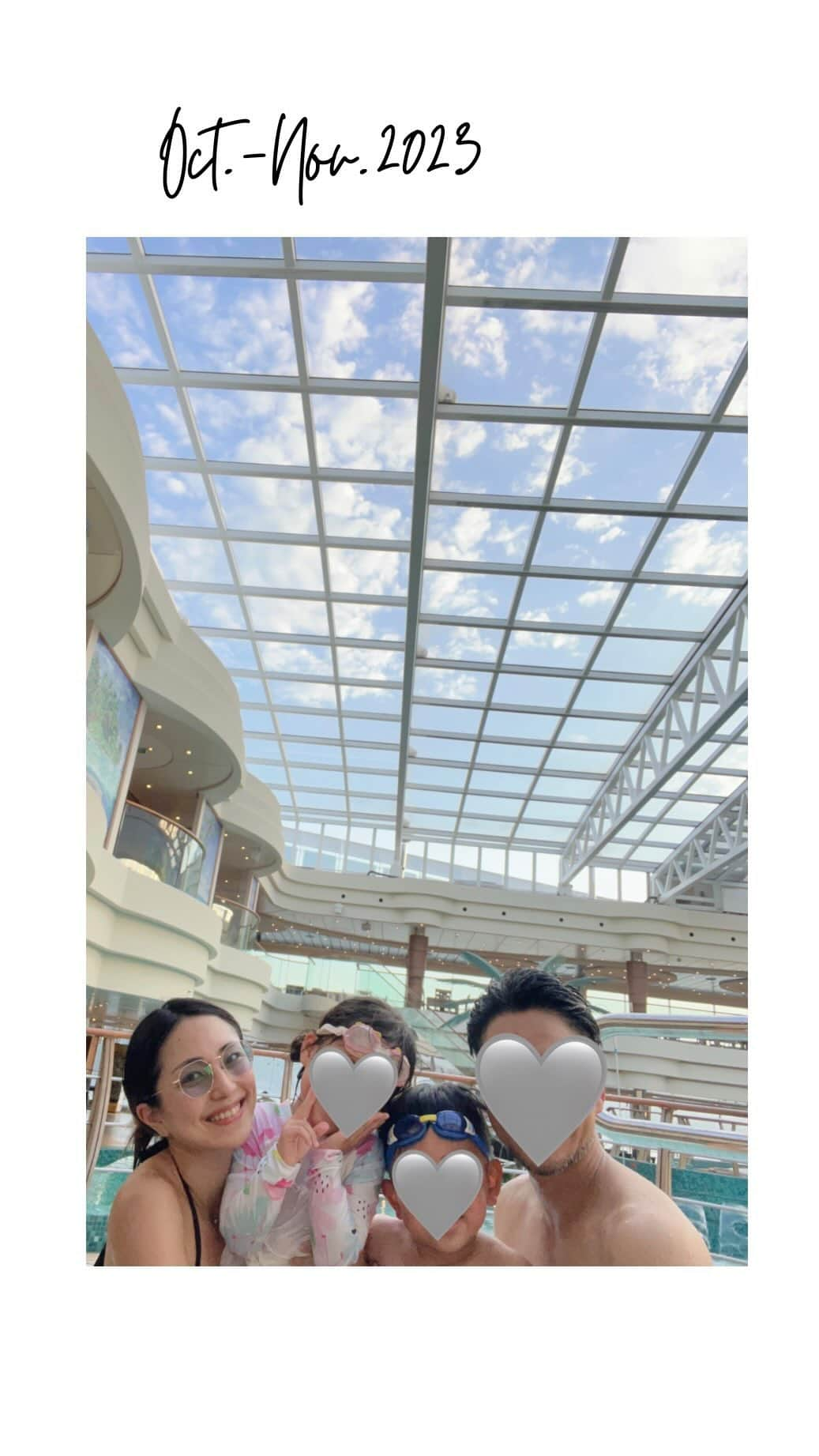 Remiのインスタグラム：「randam cuts from our family 's 1month long cruise👨‍👩‍👧‍👦🛳 26泊27日のMSCクルーズの思い出。 家族一人ひとりにとってかけがえのない思い出になりました✨  ------------ ⚓️ @msccruisesofficial  🛳  #mscsplendida  👨‍👩‍👧‍👦 @hh.channel2023  🗓 2023.10.28-11.23  世界一周日記はアメブロ& @hh.channel2023 にて🎬  #MSCクルーズ #アフリカクルーズ #クルーズ旅 #子連れクルーズ #子連れ旅行 #子連れ世界一周 #世界一周中 #世界一周旅行 #worldroundtrip #msccruises #cruiselife #familycruise #remi_world2023」