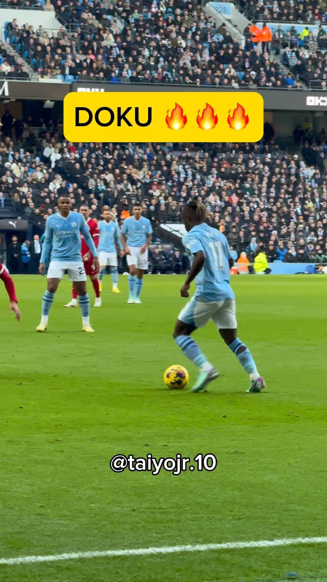 木村太陽のインスタグラム：「So fast 💨   #mancity #manchestercityfc #doku」