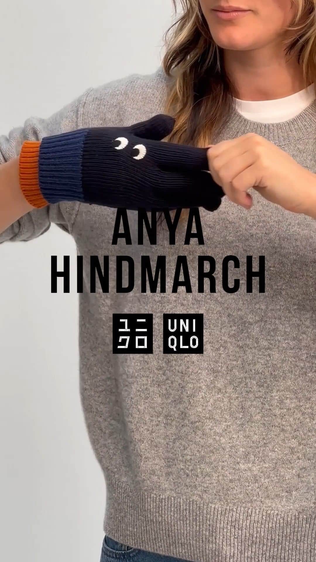 uniqlousaのインスタグラム：「All eyes on the NEW UNIQLO x ANYA HINDMARCH collection 👀  Shop accessories crafted with a touch of fun, in stores + online UNIQLO.com!   @anyahindmarch #uniqloxanyahindmarch #AnyaHindmarch #UNIQLO #LifeWear」