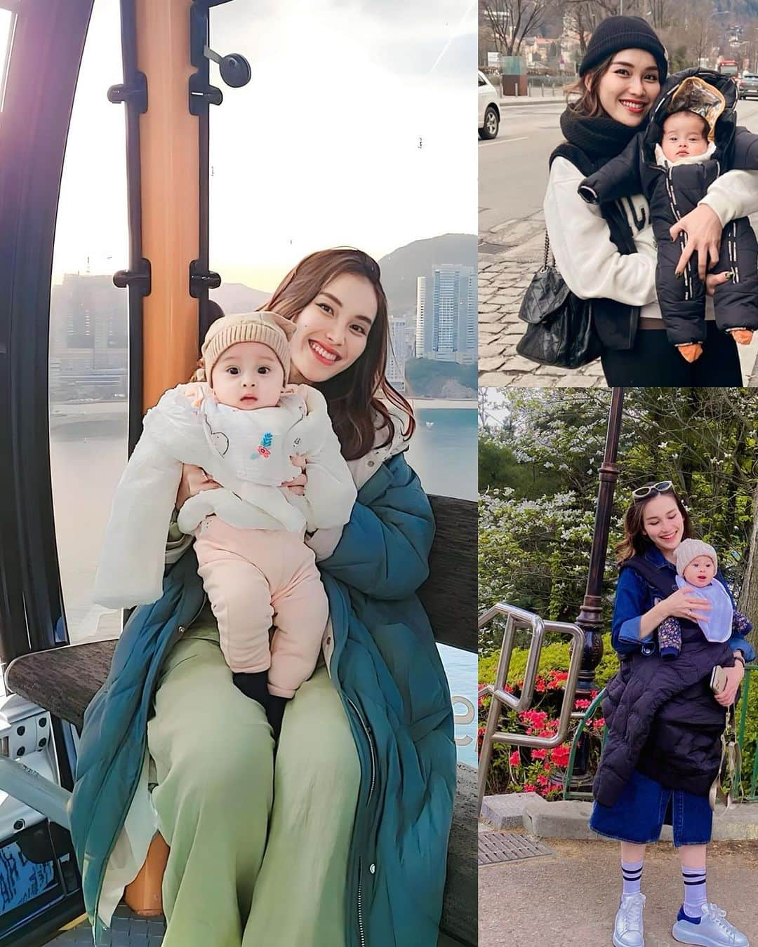 アユ・ティンティンのインスタグラム：「Happy birthday anak bunda syg mehra ❤️👶🏻 sygnya bunda yg paling seneng liburan, cute, gemes, sehat terus nak, panjang umur, banyak rezeki, jd anak sholeha, selalu bahagia, tumbuh menjadi anak yg baik, pinter, selalu syg org tua, bunda n kaka iqis, smg apa yg diinginkan semua terwujud y nak aammiinnnnn 🙏🏻😍....doa terbaik utk mehra sygnya bunda luv u muuuaaahhhhh💋🎂🍭🧸🎁🎈🎊❤️🥰  생일 축하해 내 딸」