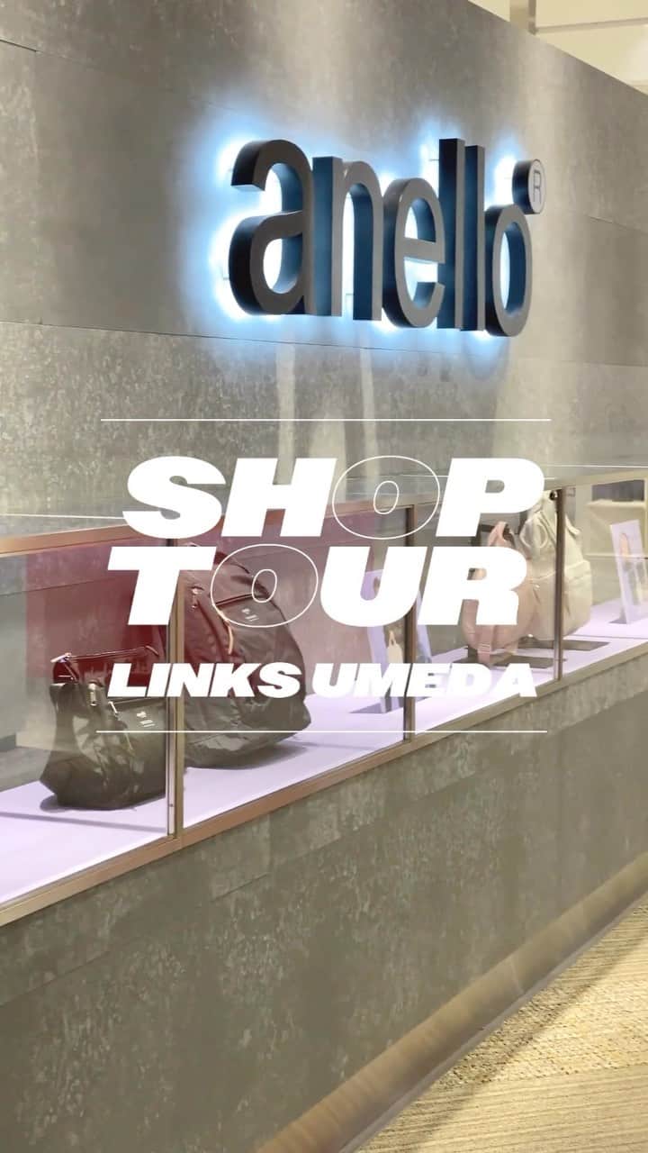 anello®OFFICIALのインスタグラム：「【Shop Tour】-2023冬ショップツアーLINKS梅田編-  LINKS UMEDAの2階にあり、 大阪駅直通で、大阪メトロ御堂筋線「梅田駅」5番出口より徒歩1分。 きれいな店内で2023冬の新作をぜひご覧ください！  Located on the 2nd floor of LINKS UMEDA, One minute walk from Exit 5 of Umeda Station on the Osaka Metro Midosuji Line, directly connected to Osaka Station.　   #recommend #anello #anello_bag #2023AUTUMN #bag #shoulderbag #backpack #おすすめ #口金リュック #リュック #リンクス梅田」