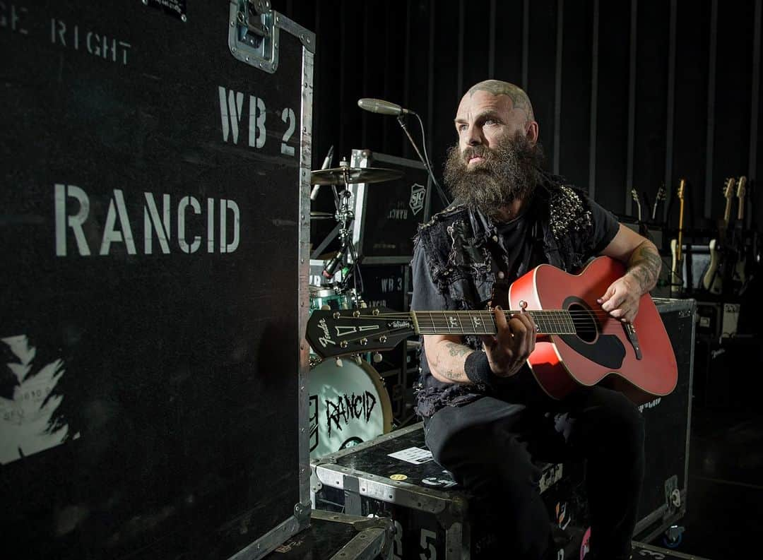 Rancidのインスタグラム：「Happy birthday to our brother Tim Armstrong 🎂」