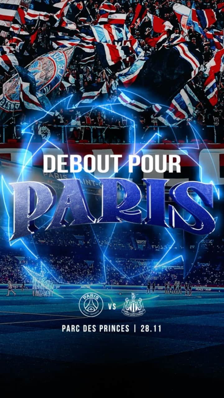 パリ・サンジェルマンFCのインスタグラム：「🔴 𝐃𝐄𝐁𝐎𝐔𝐓 𝐏𝐎𝐔𝐑 𝐏𝐀𝐑𝐈𝐒 🔵  🔜 #PSGNEW ✨」