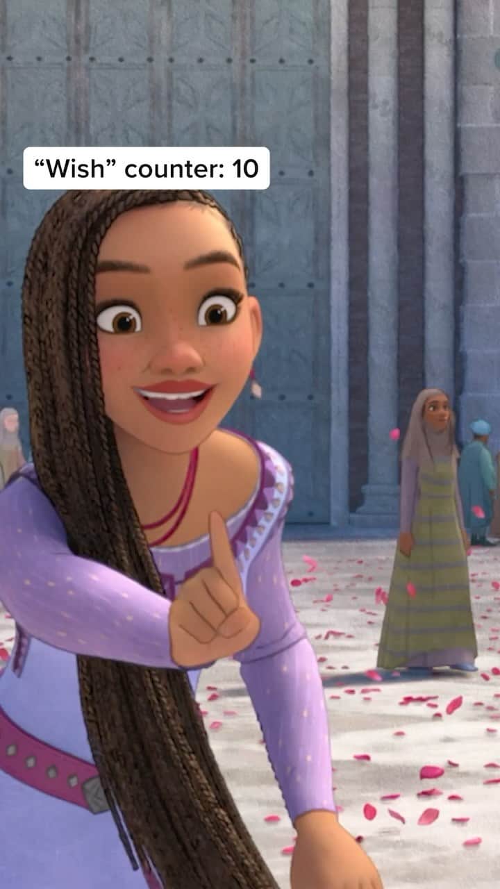 のインスタグラム：「How many wishes are in Disney’s #Wish?✨ See it NOW PLAYING in theaters everywhere!」