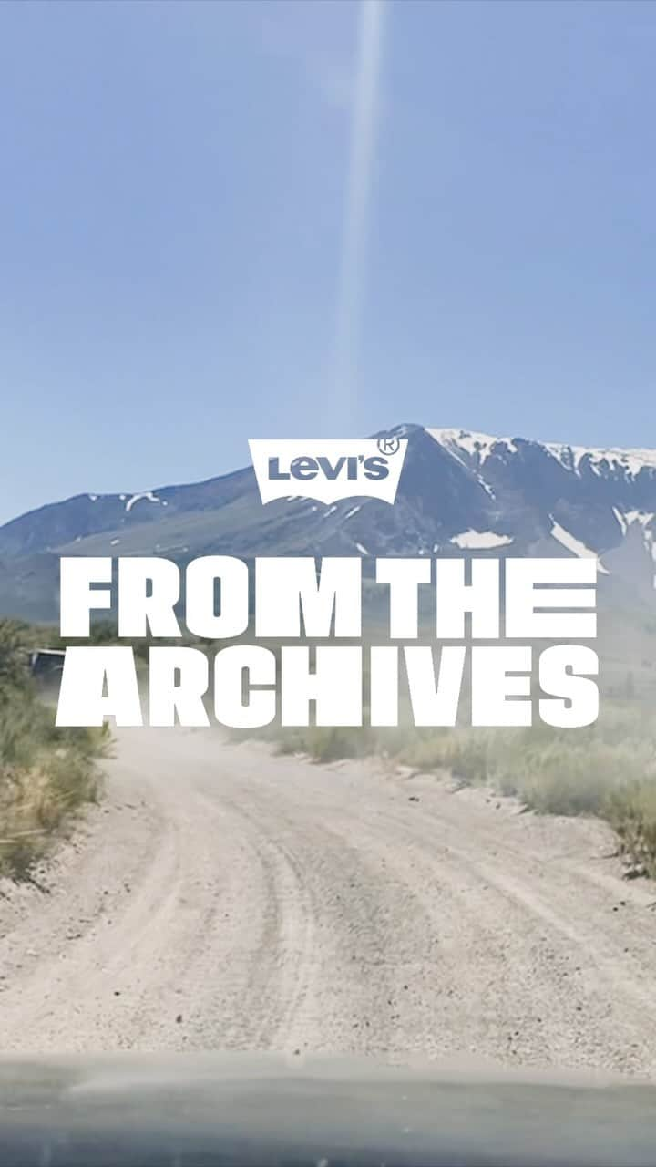 Levi’sのインスタグラム：「Follow Levi Strauss & Co. Historian Tracey Panek on a journey to explore a remarkable discovery in California’s Mono Basin—a pair of Levi’s® 201 jeans found in a deteriorating cabin dating to the late 1800s.」