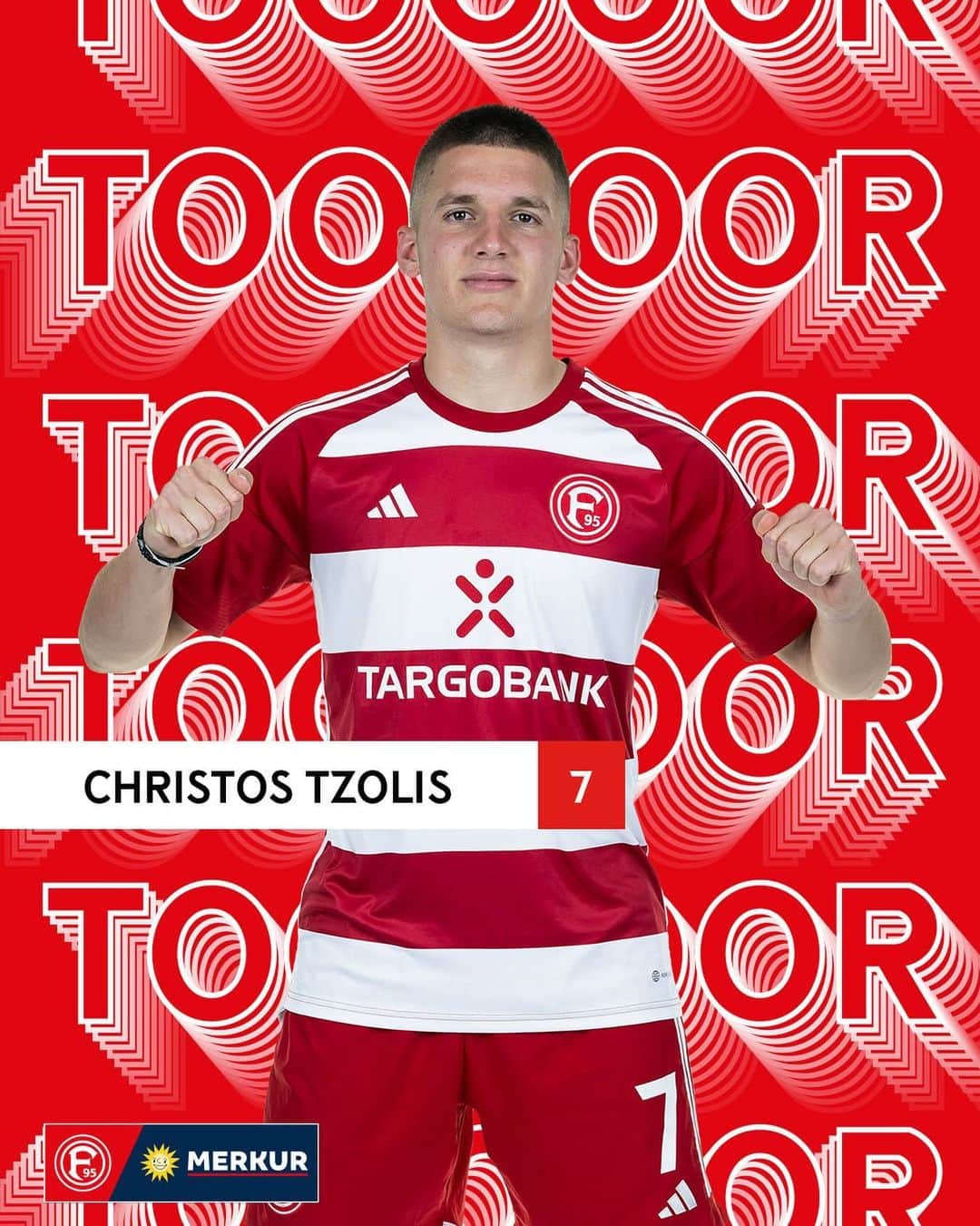 のインスタグラム：「TOOOOOOOR FÜR DIE FORTUNA!!! Nachdem Schalke auf 3:1 verkürzt hatte (57.), stellt @christostzolis den alten Abstand wieder her und trifft zum 4:1 (65.) ⚽️ • • #f95 #fortuna #F95S04 #2Bundesliga」