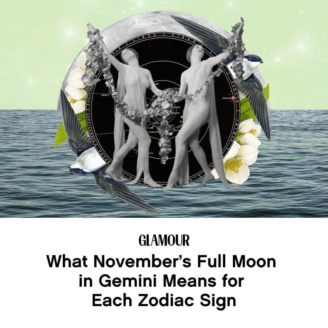 Glamour Magazineのインスタグラム：「The Beaver Moon peaks in the sky on November 27 at 4:16 a.m. ET (1:16 a.m. PT) and it's an opportunity to address and reassess anything you've been avoiding. See exactly what that means for your sign at the link in bio.」