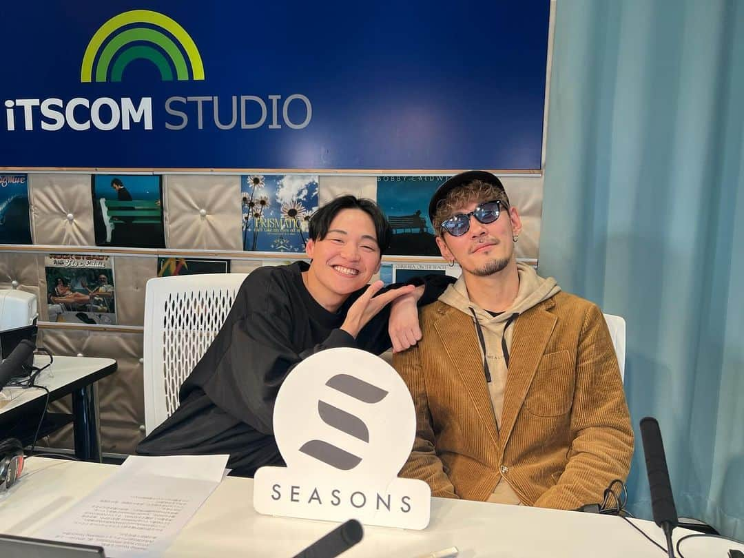 藤井達也さんのインスタグラム写真 - (藤井達也Instagram)「SEASONS RADIO ゲストは草川瞬さん！  ご視聴ありがとうございます😊  復活おめでとう🍾 #FMサルース #たまプラーザ」11月26日 12時05分 - fujii_tatsuya0525