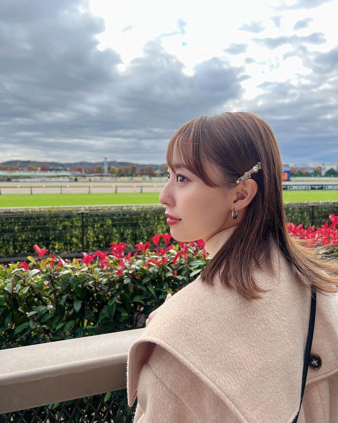 藤江れいなさんのインスタグラム写真 - (藤江れいなInstagram)「♡ いよいよジャパンカップ！ 楽しみですね🐎  #競馬 #ジャパンカップ #UMAJO #東京競馬場 #私を競馬につれてって」11月26日 12時07分 - 01nyan0201