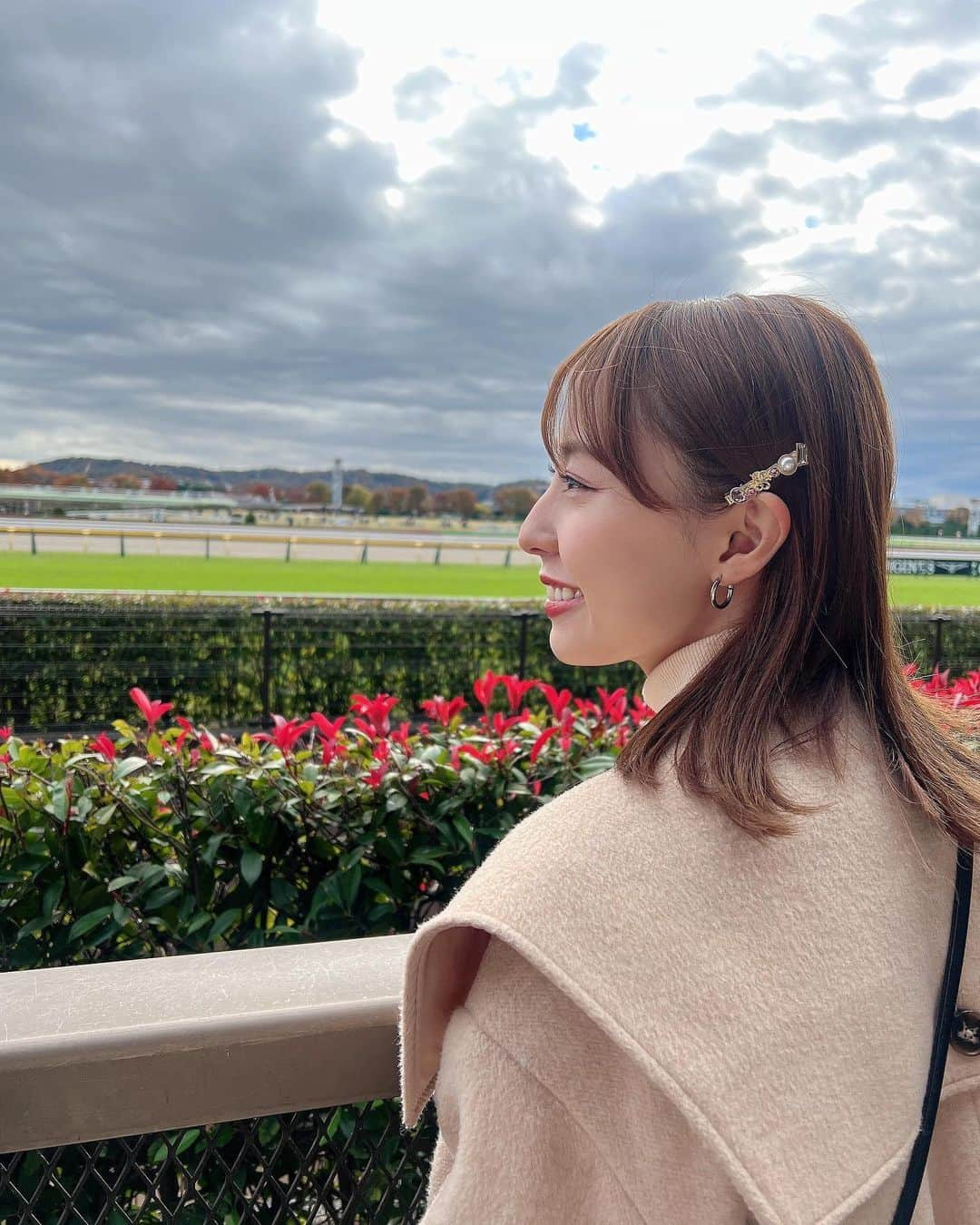 藤江れいなさんのインスタグラム写真 - (藤江れいなInstagram)「♡ いよいよジャパンカップ！ 楽しみですね🐎  #競馬 #ジャパンカップ #UMAJO #東京競馬場 #私を競馬につれてって」11月26日 12時07分 - 01nyan0201