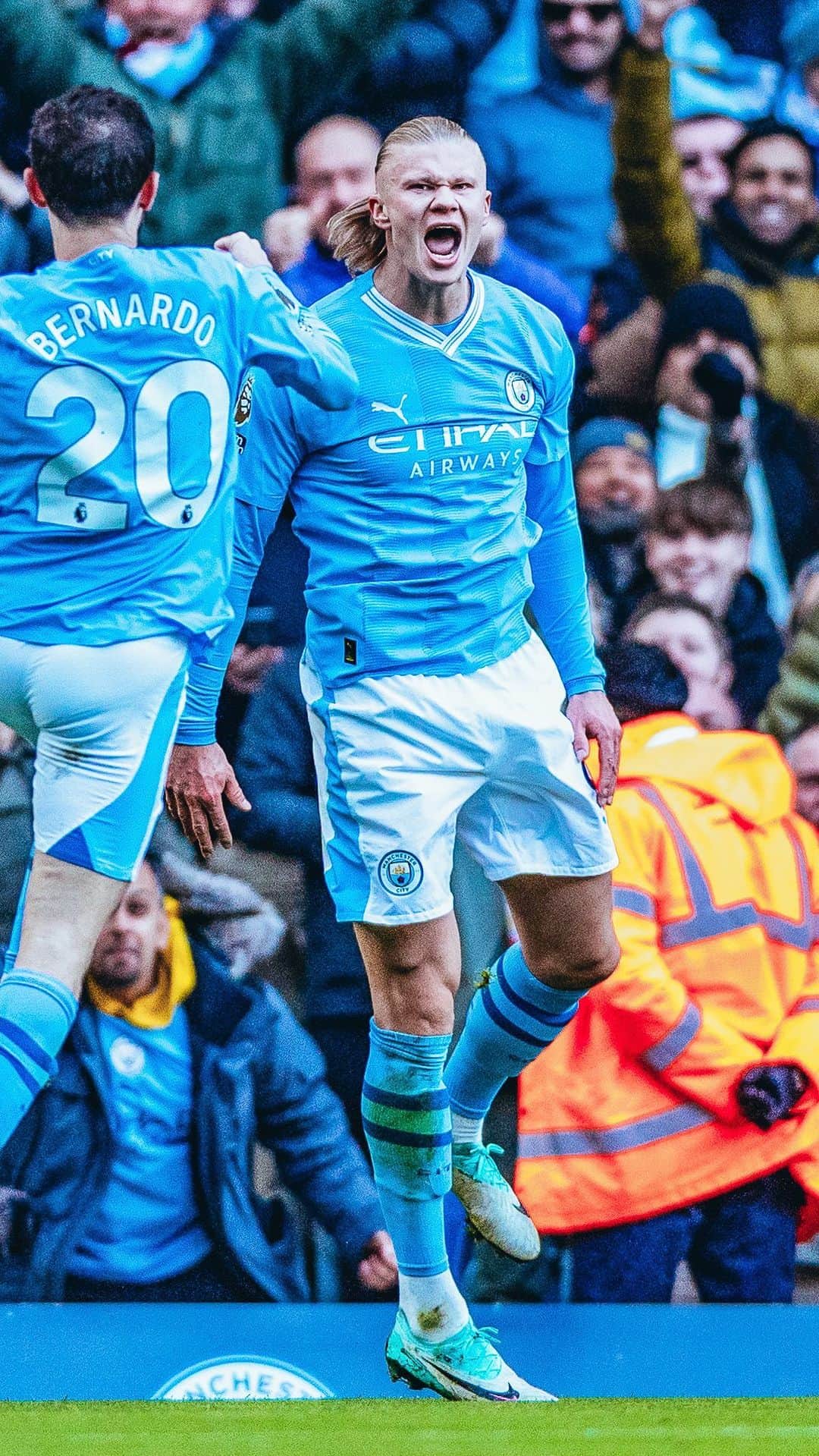 マンチェスター・シティFCのインスタグラム：「Goal no. 5️⃣0️⃣ in the @premierleague! 👊」