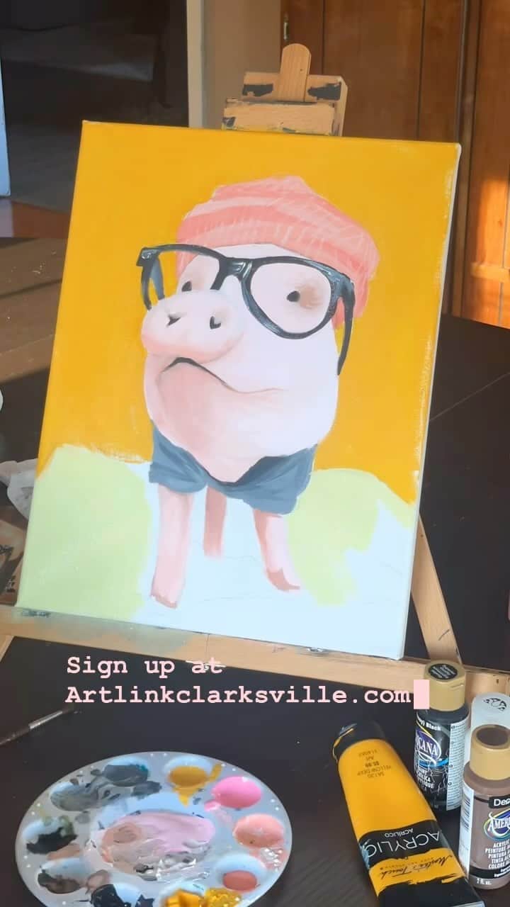 Hamletのインスタグラム：「🐷 Oink my gosh, TENNESSEE HOMIES!!! Trot over to @artlinkclarksville for a tail-wagging afternoon of pets, pours, and paints on December 3 at 4 PM. 🎨🍷 Bring your favorite sip & turn your fur-friends into masterpieces, all while supporting @petguardiancollaborative_tn . 🐾  Sign up at artlinkclarksville.com, grab your brushes, and let’s make some pig-tastic art together! A portion of ticket sales helps pets and their families. 🌟  Don’t miss out – it’s going to be oink-credible!   #PaintAndSip #CommunityArt #SupportLocalArt #PetLovers #CharityEvent #ArtCommunity #ArtWithPurpose #LocalArtists #localclarksville #localclarksvilletn #visitclarksvilletn #visitclarksville #clarksville #clarksvilletn #fortcampbell #fortcampbellky #thingstodo #thingstodoinnashville #supportlocal #kentucky #adamstn #tennessee #downtownclarksville #austinpeay #apsu #gopeay #thingstodoinclarksville #oakgrove #artscene #localartist」
