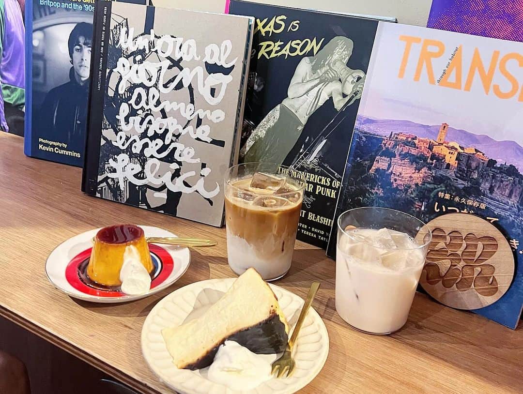川瀬莉子さんのインスタグラム写真 - (川瀬莉子Instagram)「. バスクチーズケーキがとろんとろんなのよ。 めちゃうま🥹💓 　 　 　 #バスクチーズケーキ#プリン#カフェ活#日本橋カフェ」11月26日 19時56分 - kawase_riko_official