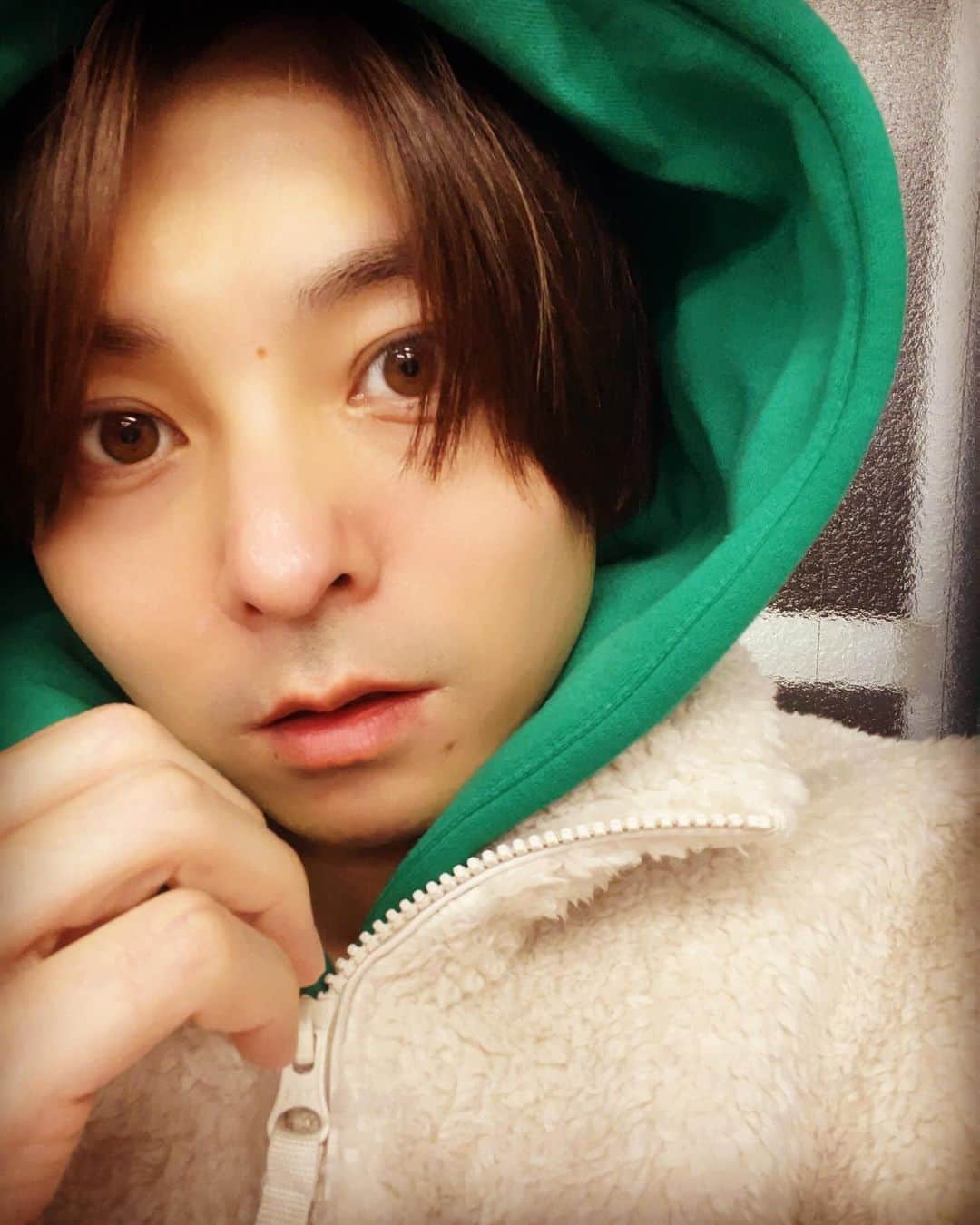 北村悠のインスタグラム：「寒いね。」