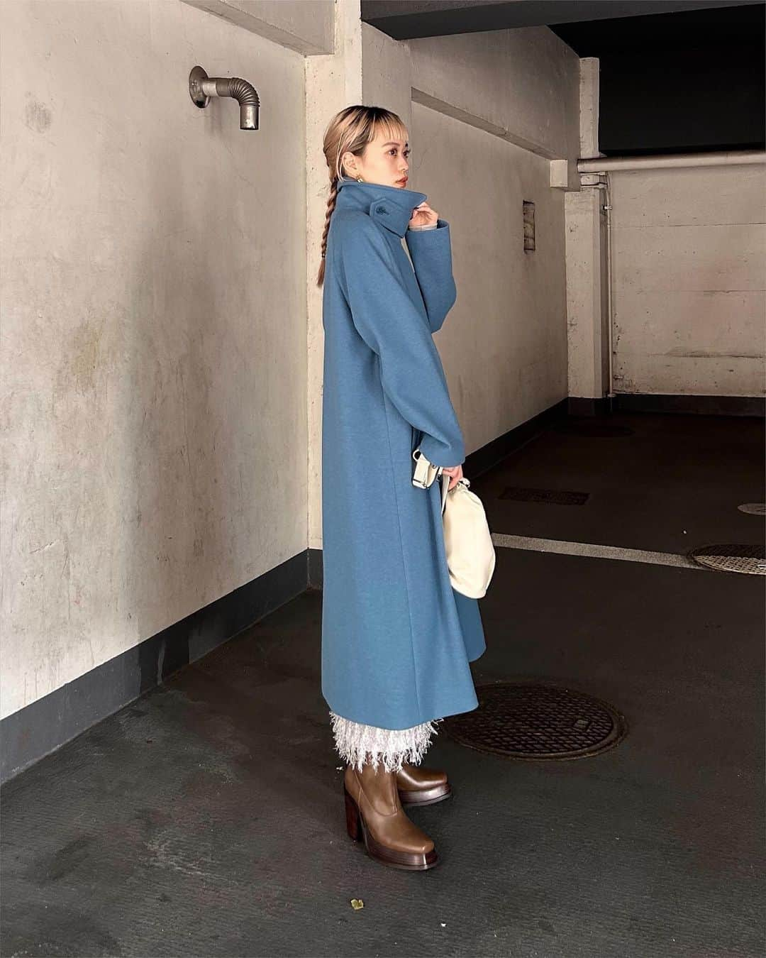 SLY OFFICIAL INFORMATIONさんのインスタグラム写真 - (SLY OFFICIAL INFORMATIONInstagram)「ㅤㅤㅤㅤㅤㅤㅤㅤㅤㅤㅤㅤㅤ #SLY_info @momoka__matsumoto 【161cm】 ソラリアプラザ店スタッフ __________________________________ SLY店舗・WEBSTORE・ZOZOTOWNにて販売中 ☑︎CHIN WARMER LONG COAT (030GAA30-5500) BLU,IVOY,BLK,BRN  12/1(金)店舗入荷予定 ☑︎FRINGE JQ LONG CAMI DRESS 2P (030GAI33-4800) L/GRY,BLK ㅤㅤㅤㅤㅤㅤㅤㅤㅤㅤㅤㅤㅤ ☑︎COCOON BODY BAG (030GAZ55-3940) IVOY,BLK ㅤㅤㅤㅤㅤㅤㅤㅤㅤㅤㅤㅤㅤ ☑︎DOUBLE STOME KNEE BOOTS (030GAM55-4840) BRN,BLK __________________________________ ※配送の都合により発売日が異なる場合がございます。 ※店舗により在庫状況が異なります。 #SLY #SLY_fav」11月26日 20時03分 - sly_official_info