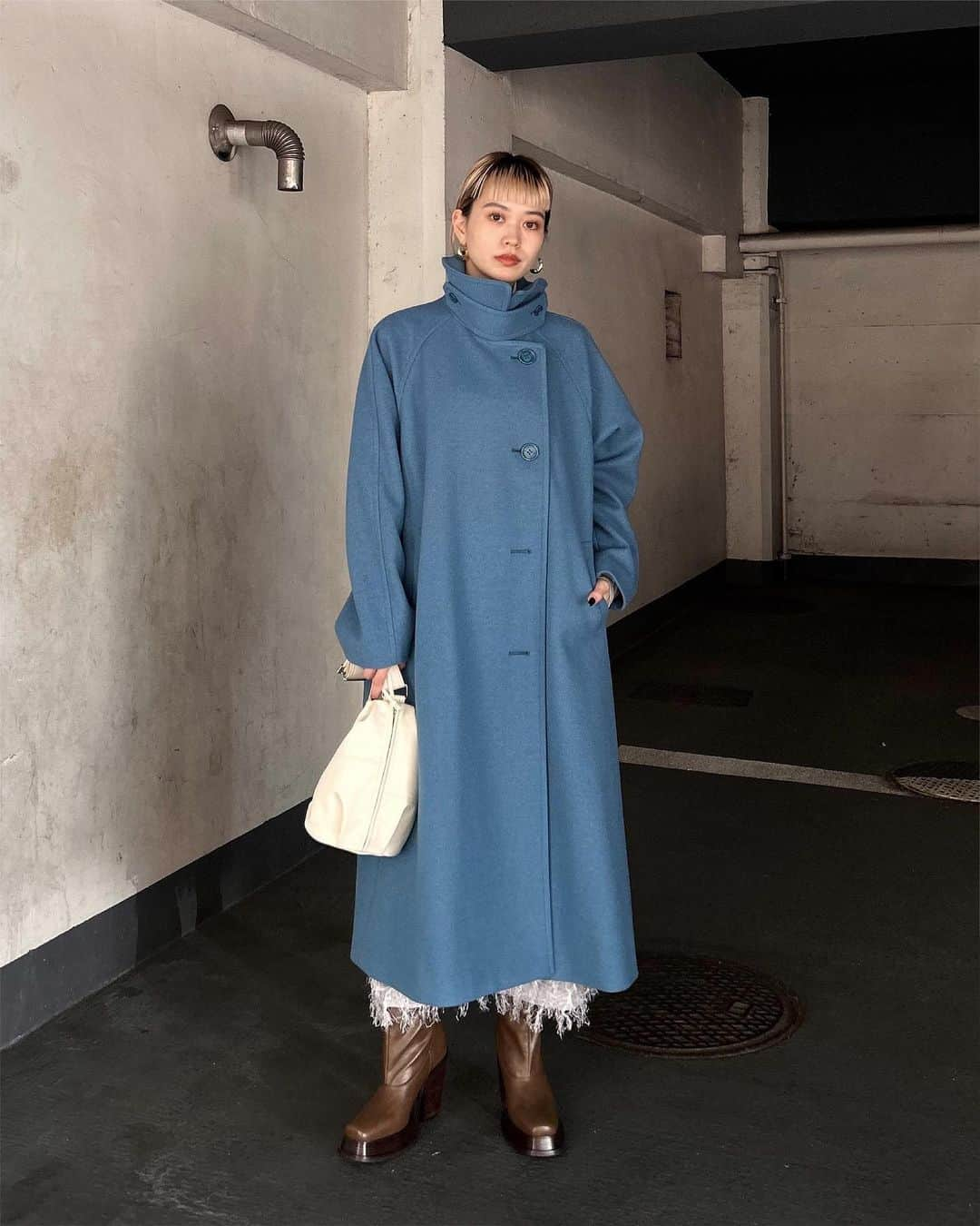 SLY OFFICIAL INFORMATIONさんのインスタグラム写真 - (SLY OFFICIAL INFORMATIONInstagram)「ㅤㅤㅤㅤㅤㅤㅤㅤㅤㅤㅤㅤㅤ #SLY_info @momoka__matsumoto 【161cm】 ソラリアプラザ店スタッフ __________________________________ SLY店舗・WEBSTORE・ZOZOTOWNにて販売中 ☑︎CHIN WARMER LONG COAT (030GAA30-5500) BLU,IVOY,BLK,BRN  12/1(金)店舗入荷予定 ☑︎FRINGE JQ LONG CAMI DRESS 2P (030GAI33-4800) L/GRY,BLK ㅤㅤㅤㅤㅤㅤㅤㅤㅤㅤㅤㅤㅤ ☑︎COCOON BODY BAG (030GAZ55-3940) IVOY,BLK ㅤㅤㅤㅤㅤㅤㅤㅤㅤㅤㅤㅤㅤ ☑︎DOUBLE STOME KNEE BOOTS (030GAM55-4840) BRN,BLK __________________________________ ※配送の都合により発売日が異なる場合がございます。 ※店舗により在庫状況が異なります。 #SLY #SLY_fav」11月26日 20時03分 - sly_official_info