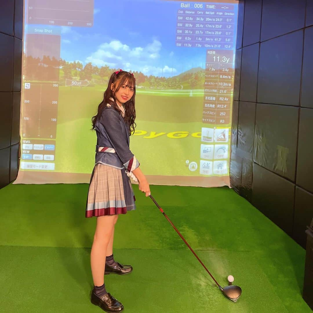 橋本陽菜さんのインスタグラム写真 - (橋本陽菜Instagram)「⛳️ * 人生初ゴルフでした🏌️‍♀️ * #ゴルフ #golf #ゴルフ女子 #AKB48調査隊  #pyonstagram  #AKB48 #アイドル#富山 #富山県 #はるpyon #橋本陽菜#圧倒的橋本陽菜 #橋本陽菜を広める」11月26日 20時30分 - 48pyonz_toyama