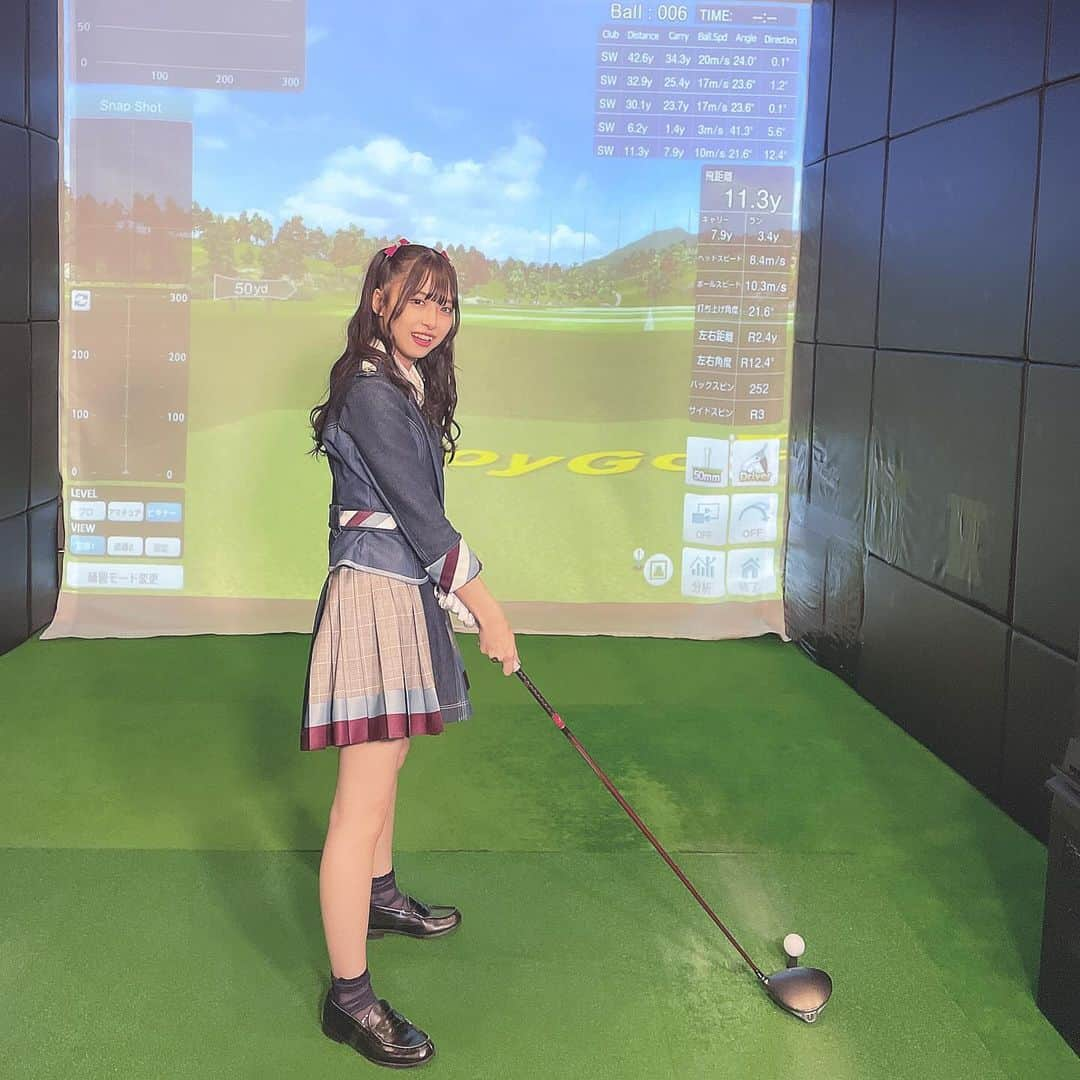 橋本陽菜さんのインスタグラム写真 - (橋本陽菜Instagram)「⛳️ * 人生初ゴルフでした🏌️‍♀️ * #ゴルフ #golf #ゴルフ女子 #AKB48調査隊  #pyonstagram  #AKB48 #アイドル#富山 #富山県 #はるpyon #橋本陽菜#圧倒的橋本陽菜 #橋本陽菜を広める」11月26日 20時30分 - 48pyonz_toyama