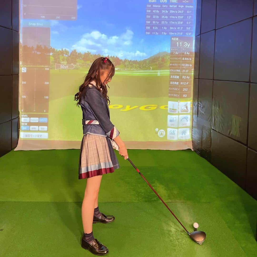 橋本陽菜さんのインスタグラム写真 - (橋本陽菜Instagram)「⛳️ * 人生初ゴルフでした🏌️‍♀️ * #ゴルフ #golf #ゴルフ女子 #AKB48調査隊  #pyonstagram  #AKB48 #アイドル#富山 #富山県 #はるpyon #橋本陽菜#圧倒的橋本陽菜 #橋本陽菜を広める」11月26日 20時30分 - 48pyonz_toyama