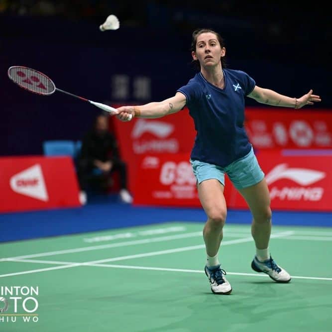 カースティ・ギルモアのインスタグラム：「✨️Shenzen Dump✨️ (coz no Instagram all week 🫠) Bit of good badminton, dog cuddles, coffee, rice, dumplings, and pals. Last Tour tournament of the year done and dusted. This year has been ridiculously busy but also fun, challenging and rewarding. Happy to be home recovering with a few days off court. Then it's back at it for European Women's Team Qualification in Azerbaijan and and a match with my Czech Team 😊 Hope everyone's having a nice weekend 😌🫶🏼」