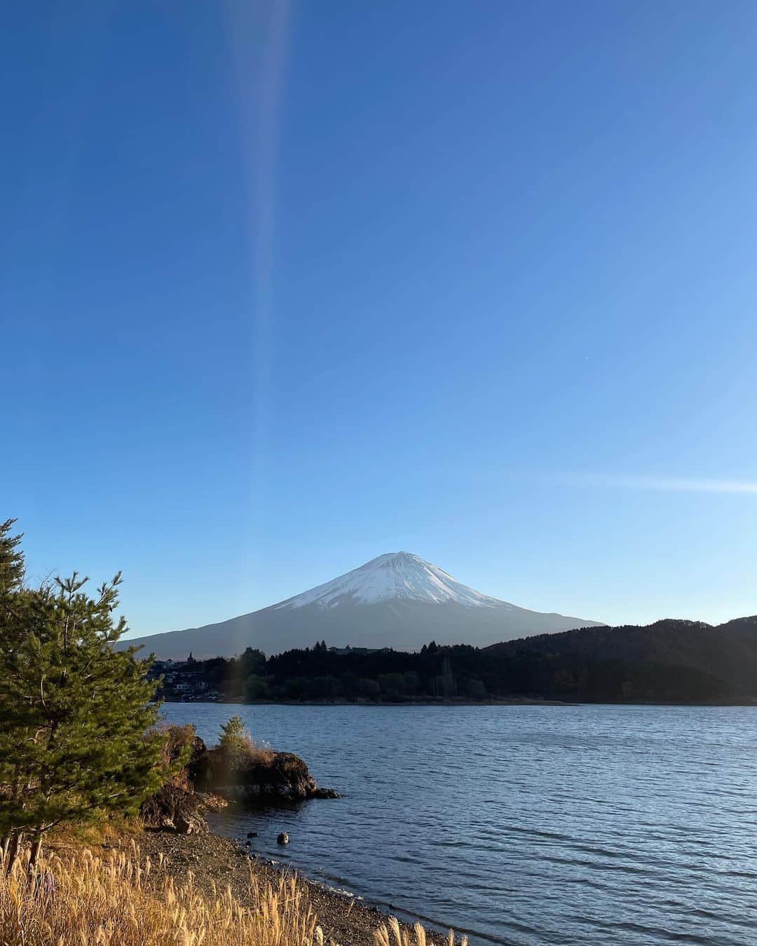 中嶋桃花さんのインスタグラム写真 - (中嶋桃花Instagram)「少し前に初山梨 この距離の富士山も初めて🗻  本当に綺麗で圧倒された 帰ってきたところなのにもう既に山梨行きたくなってます😌  紅葉もとっても綺麗だったからいっぱいお裾分け🍁」11月26日 20時32分 - momoka_nakajima