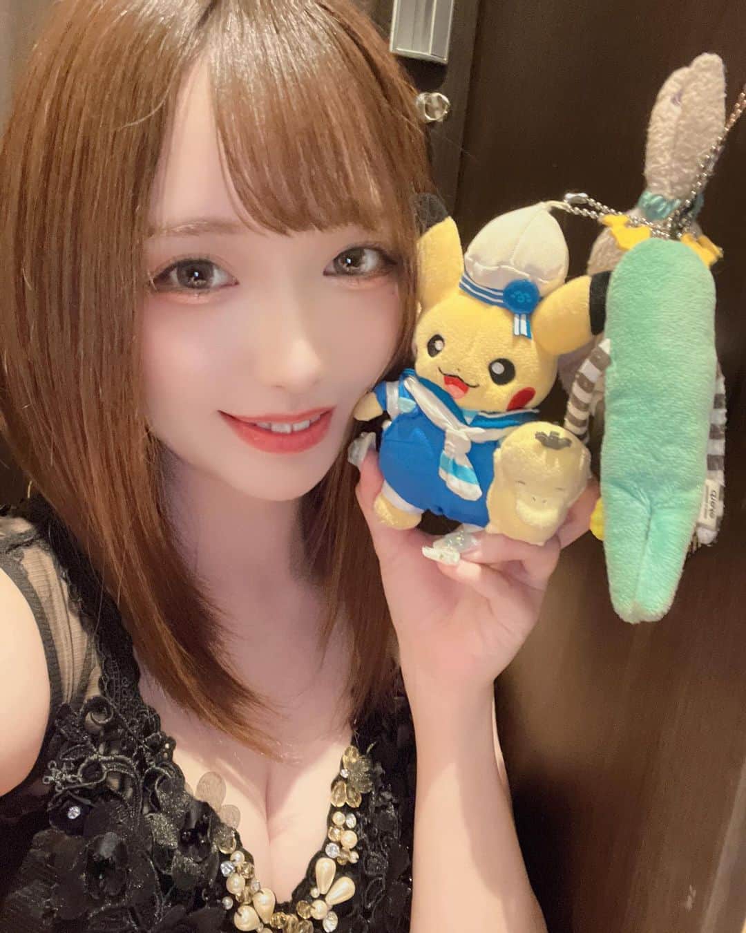 胡蝶さなのインスタグラム：「のあちのロッカーにいたぺかちゅ⚡️ 今日はお休みです❕」