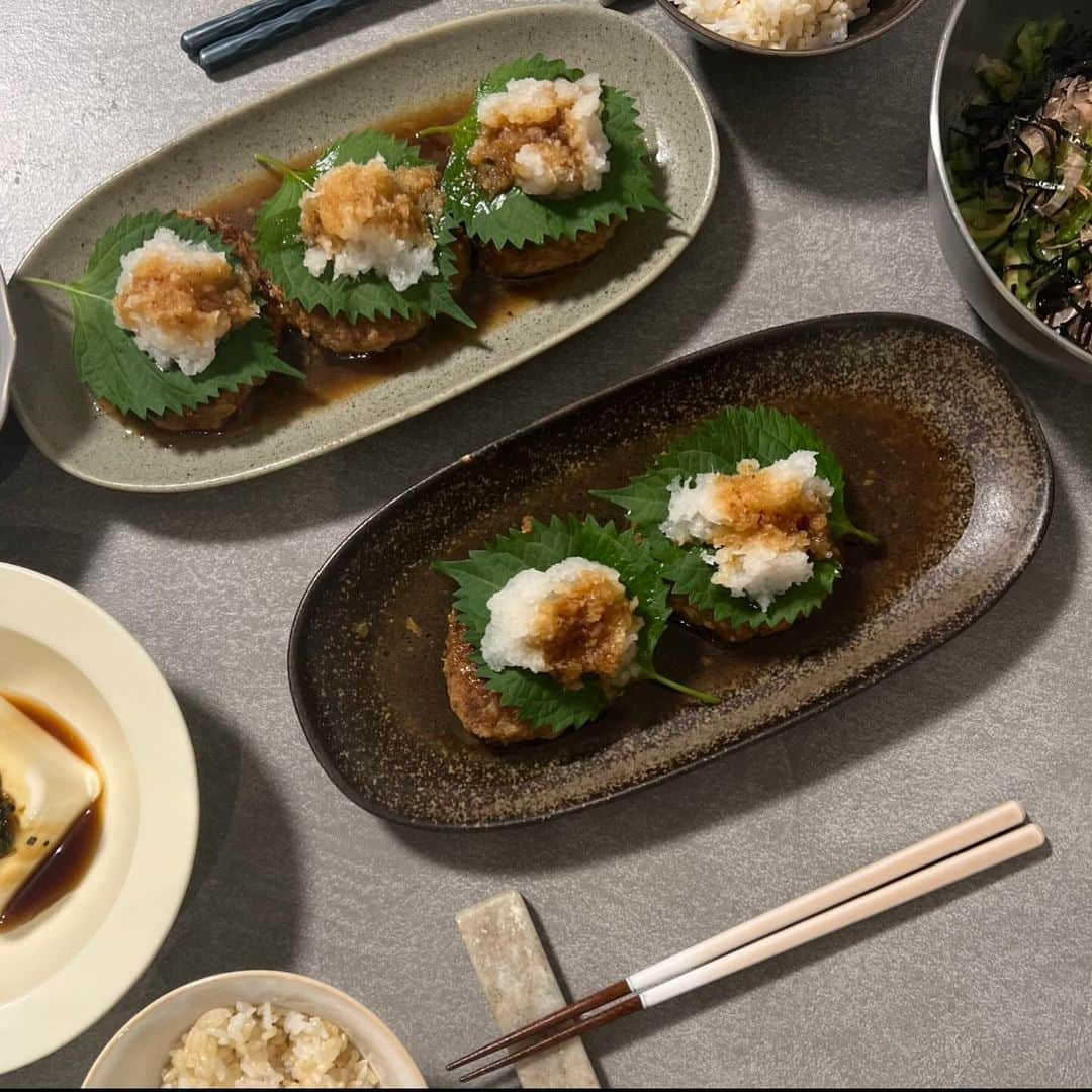 工藤はるかさんのインスタグラム写真 - (工藤はるかInstagram)「おうちごはんシリーズ🍙  おうちご飯は和食が一番落ち着きます。✨🫶🏻  #harのおうちごはん」11月26日 20時50分 - har_326