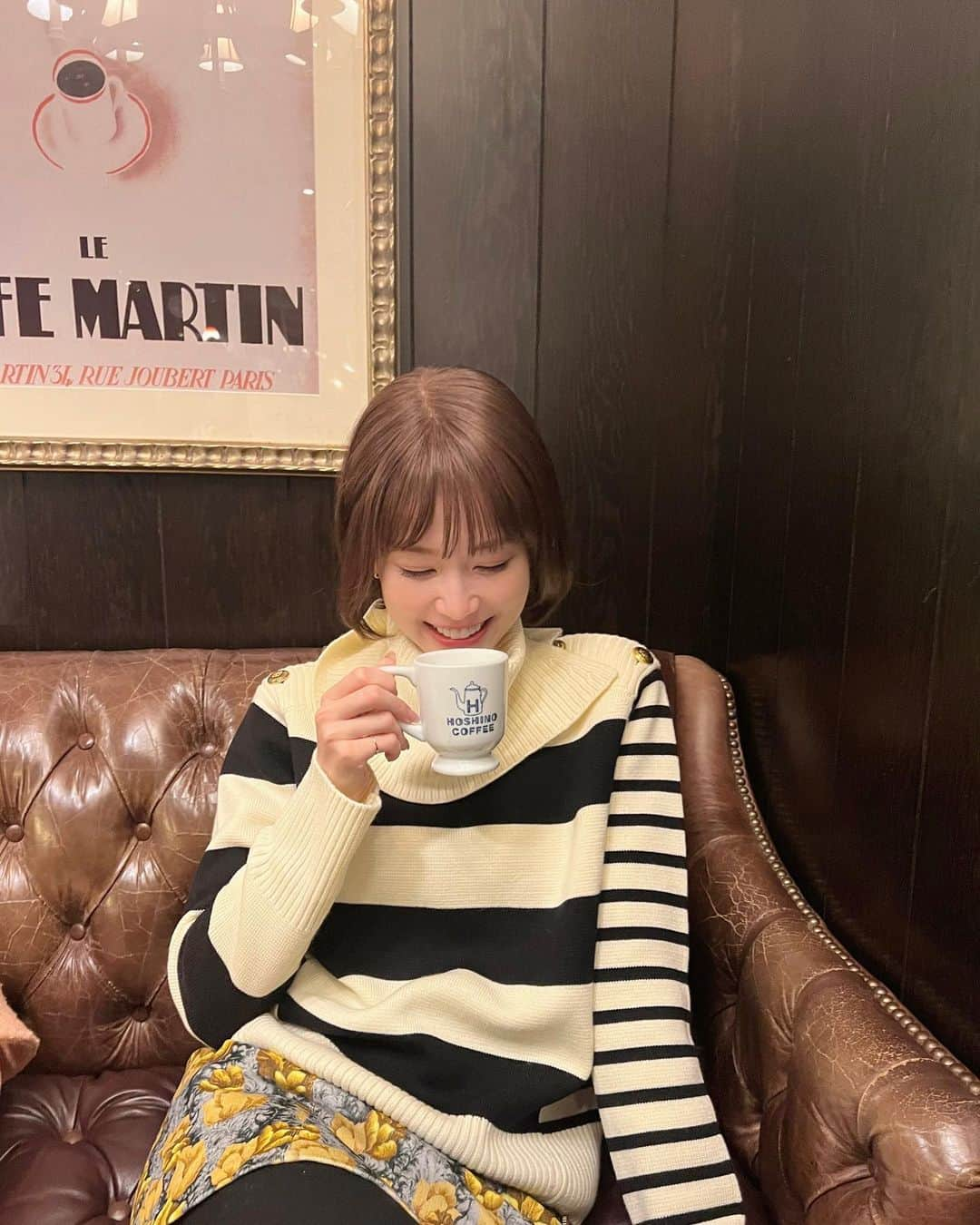 生見愛瑠さんのインスタグラム写真 - (生見愛瑠Instagram)「コーヒーは飲めないのでホットミルクを飲んでいます、。 飲めるようになりたいです、  今夜はセクシー田中さん6話放送です♡ 是非ご覧ください🌸」11月26日 21時01分 - meru_nukumi