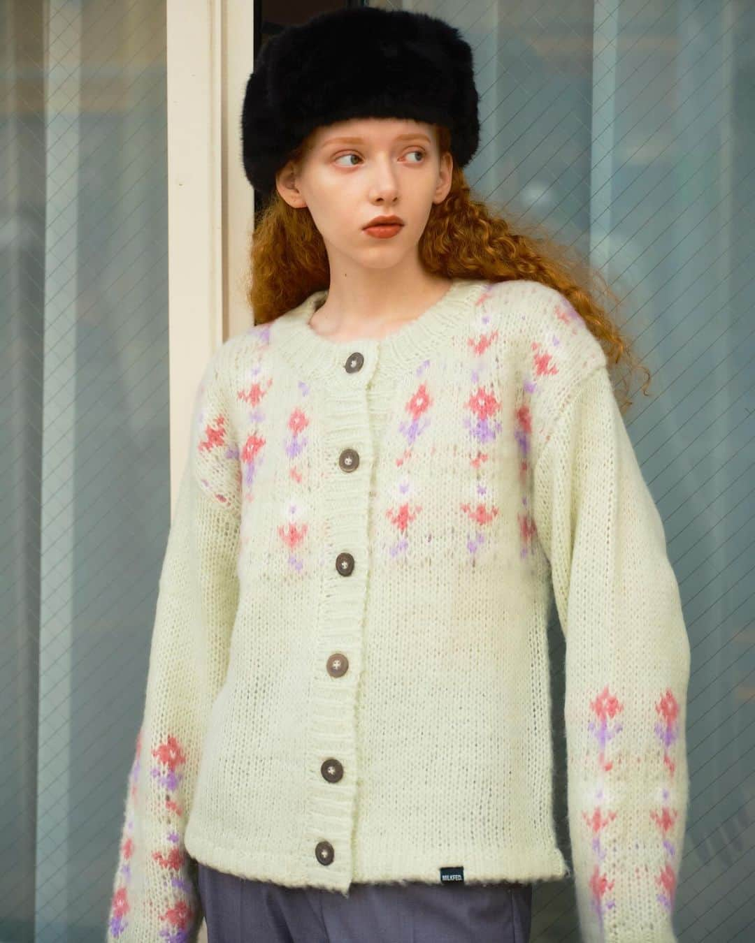 MILKFED.さんのインスタグラム写真 - (MILKFED.Instagram)「【 ItなKnit 】 ⁡ ☑︎ FLOWER KNIT CARDIGAN  カラー:OFFWHITE,PURPLE,LtGREEN サイズ:ONESIZE ⁡ ⁡ 〜WEB STORE califにて特集ページ公開中〜 ⁡ ⁡ ⁡ #milkfed #milkfedjp #ミルクフェド #カジュアルコーデ #大人カジュアル #カジュアルコーデ大人可愛い #新作 #冬服コーデ #冬コーデ #冬アイテム #大人ガーリー #大人カジュアルコーデ #大人ガーリーコーデ #冬ニット #ニットコーデ #ニットコーデ #ニットトップス #ニットカーディガン #ニット生地 #ニット女子 #柄ニット #カーディガンコーデ #カーディガン女子 #カラーニット #カラーニットコーデ #カラーコーデ #カーディガン #モテコーデ #花柄ニット #花柄コーデ #ファーキャップ」11月26日 21時02分 - milkfedjp