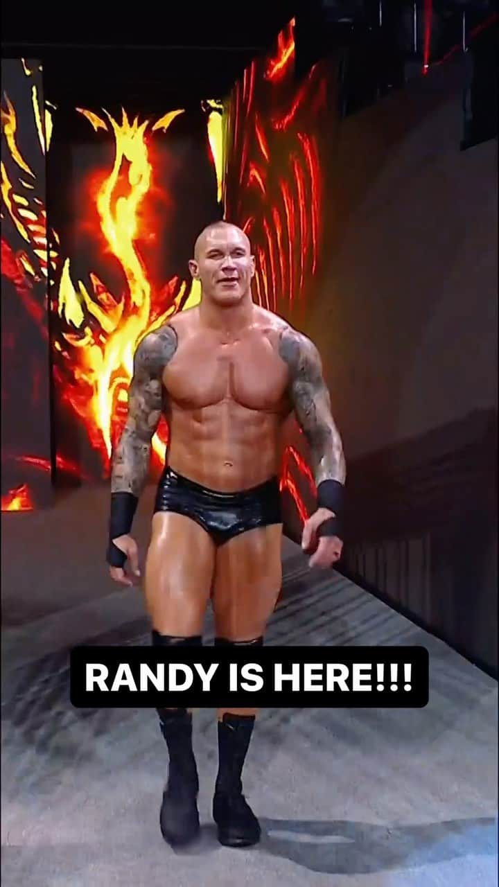 WWEのインスタグラム：「@randyorton has returned and has his sights set on The Judgment Day!!! 🐍 #SurvivorSeries WarGames」