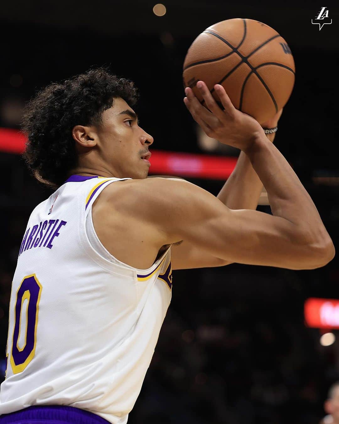 Los Angeles Lakersのインスタグラム：「“Whenever he has the opportunity to make an imprint on the game, he does.” - Austin on Max」