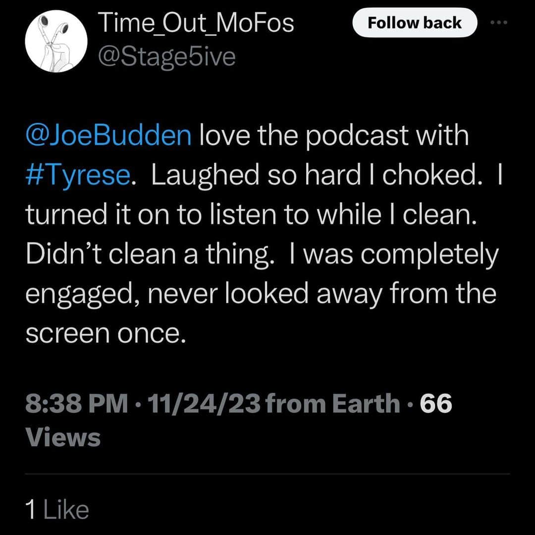 タイリース・ギブソンのインスタグラム：「THE JOE BUDDENS PODCAST JUST WENT LIVE……: On YOUTUBE…….   If you easily triggered stay away from the link in my instagram bio」