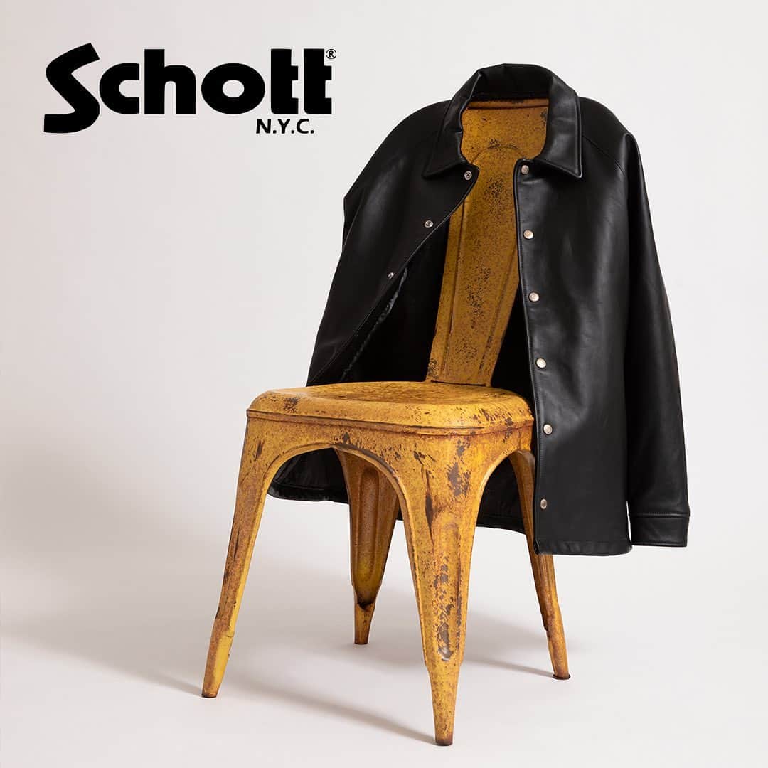 ARK STATESのインスタグラム：「pickup item  Schott SHEEP COACH JACKET  ¥85,800  Schottでも人気のあるコーチジャケットをレザーで製作  二枚袖仕様にし、背中、フロントのハギを極力なくした贅沢なレザージャケット   ご注文、又は問い合わせはDMにてご連絡ください。 ——————————  ARK STATES/ARK VINTAGE  栃木県宇都宮市伝馬町1-17 1F TEL:028-688-8895 @arknets_official  #arkstates#fashion#styling #ファッション#arknets #栃木 #栃木セレクトショップ #宇都宮セレクトショップ #宇都宮#セレクトショップ #ユニオン通り#schott #レザージャケット」