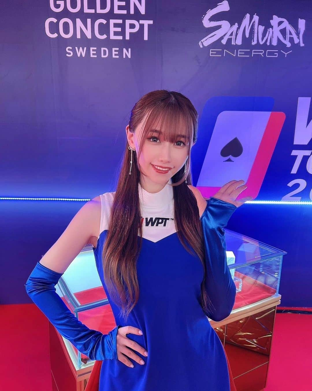 浜嶋りなのインスタグラム：「最終日よろしくお願いします♠️  #WPT#poker#ポーカー」