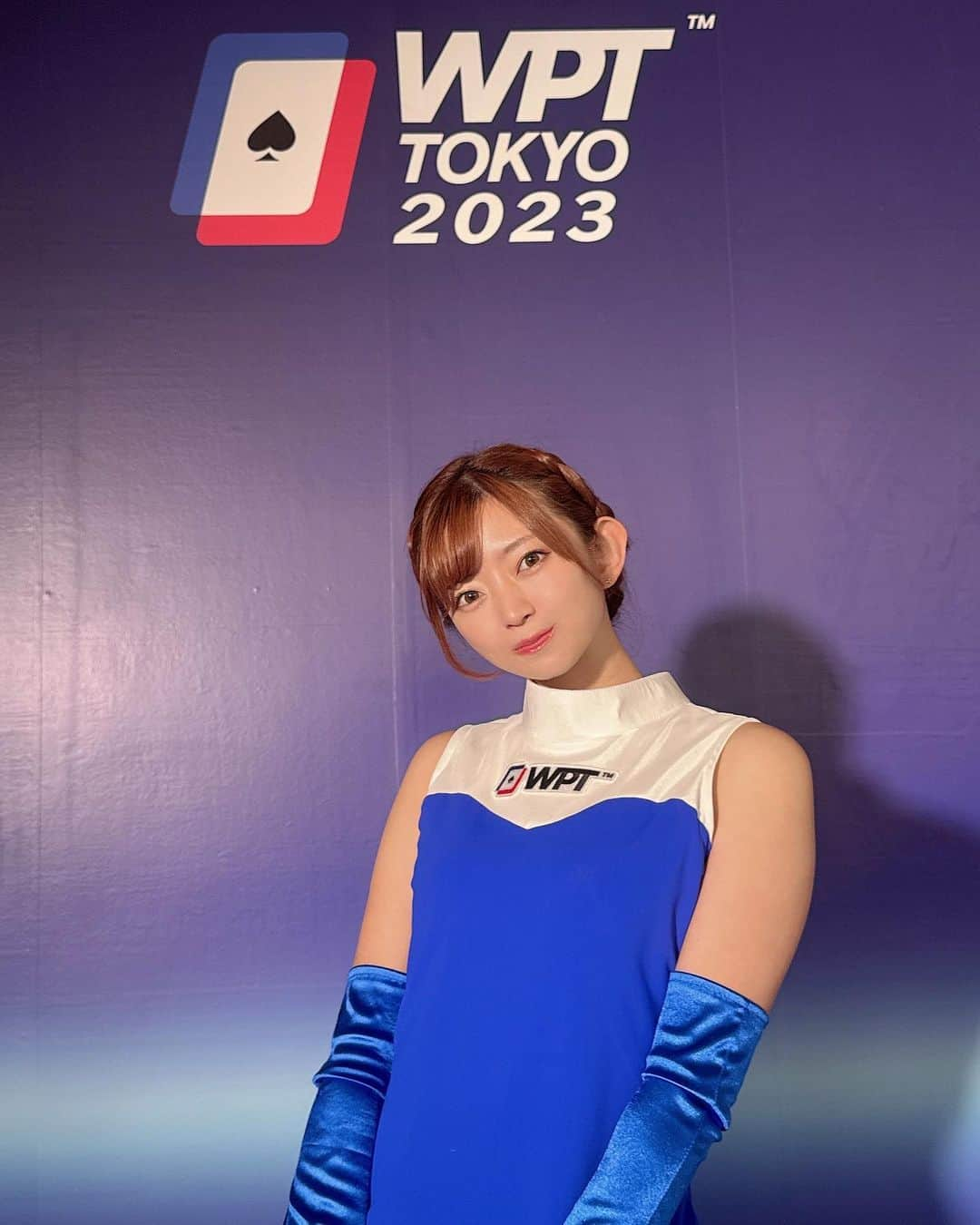 宮越愛恵のインスタグラム：「#wpttokyo2023 最終日！ 今日は最後までいます💪  みんな頑張れ〜🃏✨️   #wpt #wpttokyo #wpt東京2023」