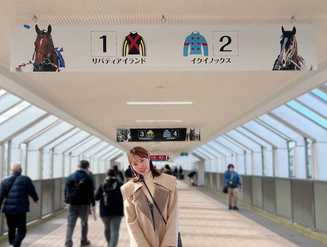 藤江れいなさんのインスタグラム写真 - (藤江れいなInstagram)「♡ イクイノックス、半端ないって🐎 って感じのジャパンCでした🏆  #競馬 #東京競馬場  #私を競馬につれてって」11月26日 16時09分 - 01nyan0201
