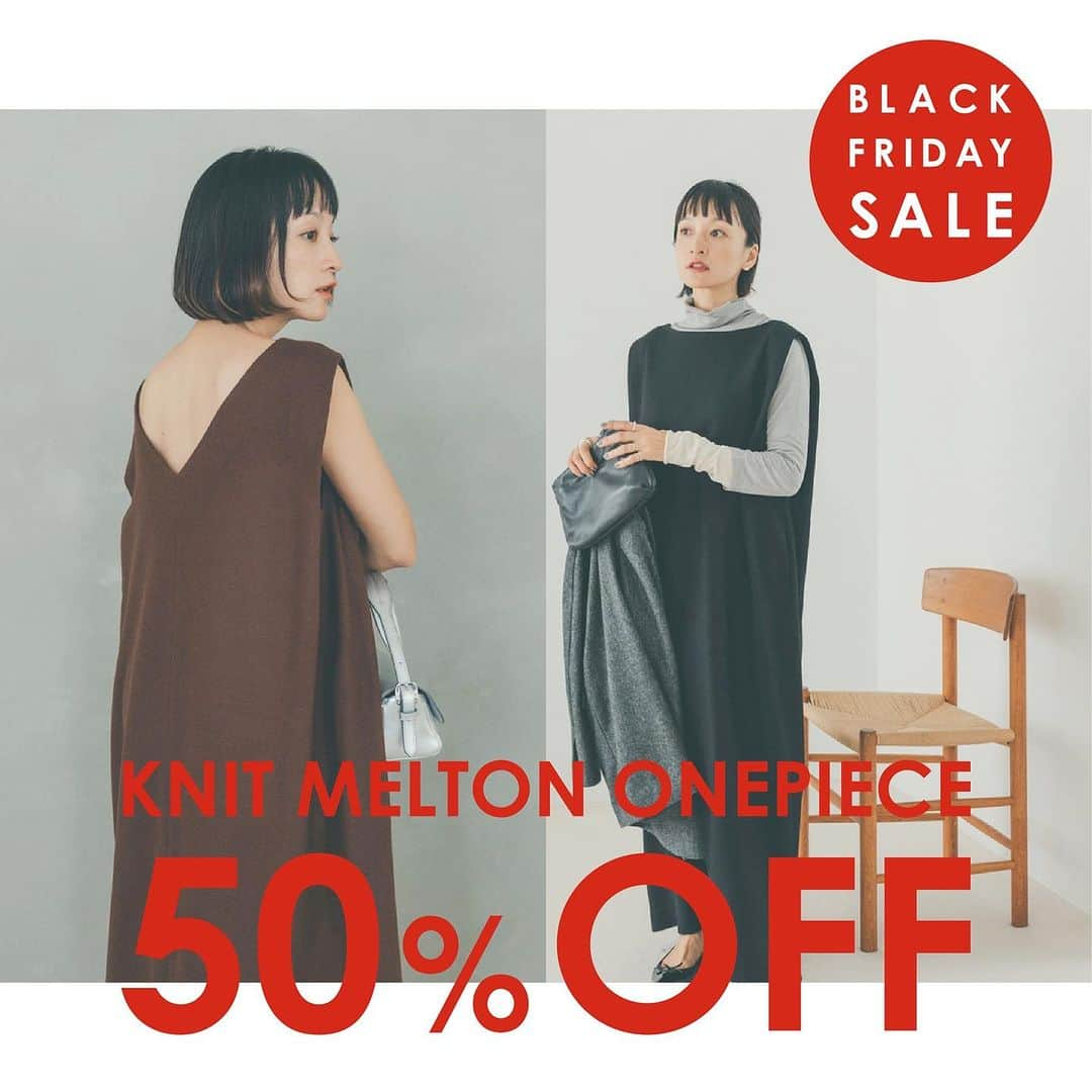 オブレクトさんのインスタグラム写真 - (オブレクトInstagram)「【本日最終日】BLACK FRIDAY SALE 🖤 MAX 80%OFF❗️  本日11/26(SUN)23:59まで❣️  oblekt BLACK FRIDAY SALEは MAX 80%OFF❗️ oblektの全商品がSALE価格となります✨  すでに完売のアイテムもございますのでお急ぎください‼️ 大変お得なこの機会にぜひご利用ください🌿  目玉商品はスライドでご覧ください👀✨  #oblekt #オブレクト #blackfriday #blackfridaysale  #ブラックフライデー #ブラックフライデーセール  #サステナブル」11月26日 16時13分 - oblekt_jp