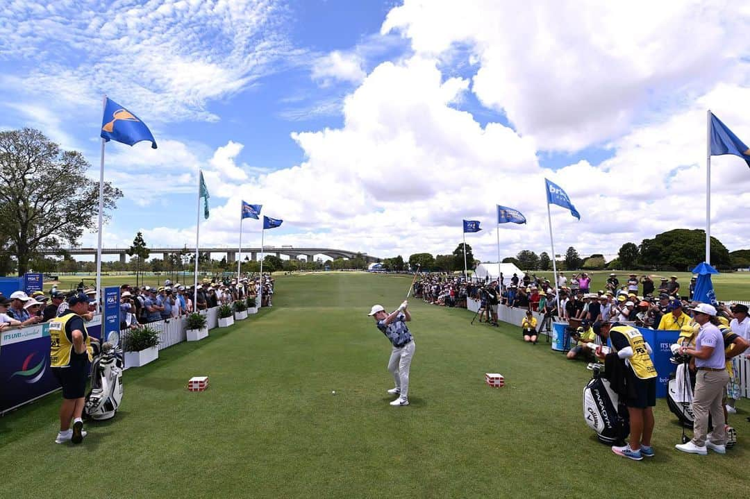 ロバート・マッキンタイアのインスタグラム：「Brilliant week @pgatouraus the support was brilliant from start to finish.  Onto @ausopengolf now for a big finish to the year 🇦🇺🦘」