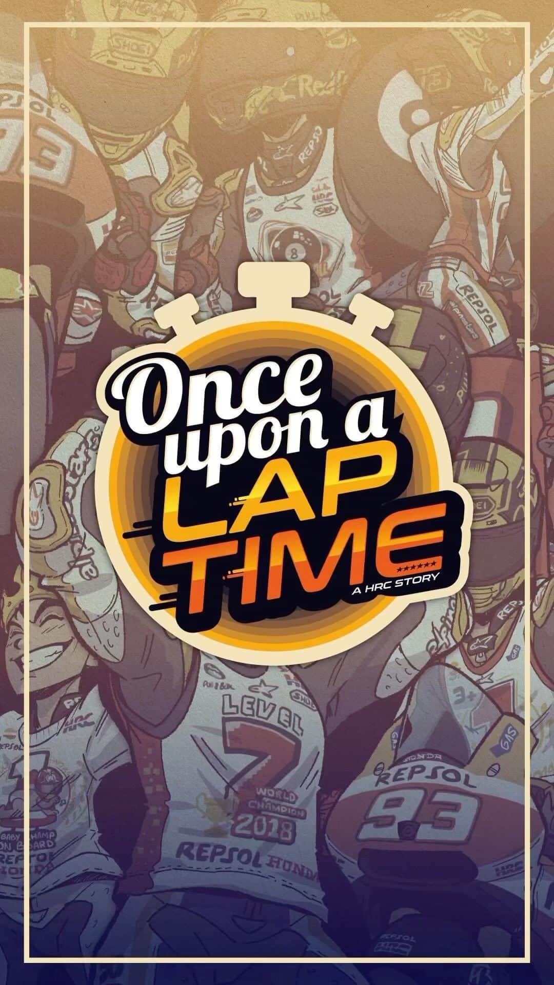 レプソル・ホンダのインスタグラム：「Once upon a time, in Cervera...  Today we write the final page in our incredible story 🐜  Animation by @amaelracingart」