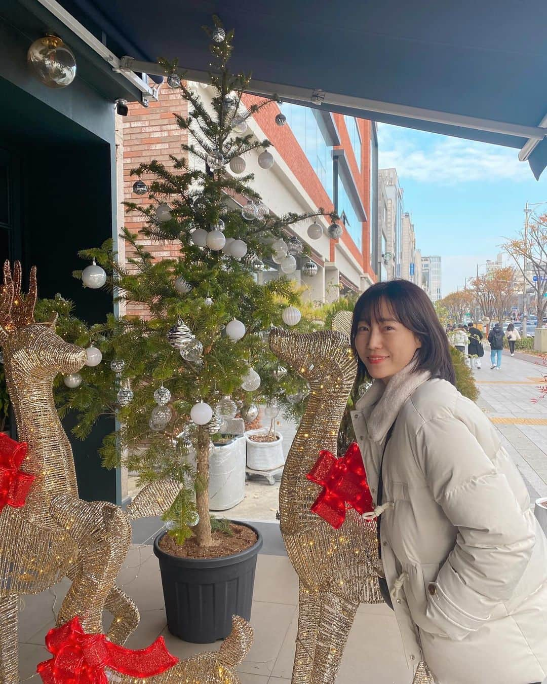 ハ・シウンさんのインスタグラム写真 - (ハ・シウンInstagram)「곧12월🎄 오랫만의 외식💜」11月26日 16時48分 - haase428