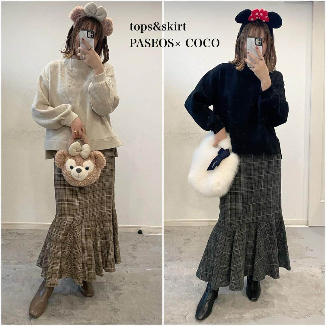 ❁coco❁さんのインスタグラム写真 - (❁coco❁Instagram)「美容好きアラフォー▶︎▶︎ @rococo39 \大人女子におすすめディズニーコーデ/  リクエストもらった冬のディズニーコーデ⛄️ 勝手なイメージですが、 ランドはミニーちゃん シーはダッフィちゃん のコーデをよくするので それをベースにコーデ考えてみました！  ボリュームワンピ　@clair.maison  他のコーデ　@paseos_official × COCOコラボ （限定価格は本日までです、お早めに！）  これからはますます寒くなるから アウターはダウンコートとか もこもこ系になるかな？と思うけど 中身はこんな感じで冬ディズニーを 楽しみたいなあと妄想してます☺️❤️  みなさんは、ランド派？シー派？私は。。。 回答はコメントに書きます🤫✨  細かいことはブログにまとめまーす‼️  ———————————————— 投稿者は…  COCO🐰234k follower ストーリーズで美容レポや購入品紹介 ファッション質問コーナーが好評！！  📣COCO 嫁部👰‍♀️メンバー募集 @rococo39  topページ→サブスクから✨ 毎月やりますプレゼント企画🎁  📍コメントとDMが一番嬉しいです✨ 保存は後から見直すのに便利だよ🙋🏼‍♀️  🔔通知設定も忘れずにおねがします♡ -———————————————  #ディズニーコーデ 　#ディズニシーコーデ　　#ディズニーリンクコーデ　　#アラフォーコーデ  #アラサーコーデ　#40代コーデ　#30代コーデ　 #プチプラコーデ　#ママコーデ 　　#GUコーデ 　#ジーユーコーデ　　#パシオスコーデ　#uniqloコーデ　#ユニクロコーデ　#冬コーデ」11月26日 17時14分 - rococo39