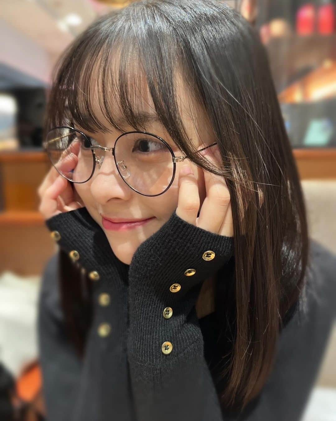 村山千夏さんのインスタグラム写真 - (村山千夏Instagram)「こんばんは。 メガネ女子〜  Good evening. Glasses girl〜。  #jk#ljk#jk3#jkブランド #高校生#高3#18歳#18yearsold#fyp#foryoupage#japan #japangirl」11月26日 17時21分 - chinatsu___mura