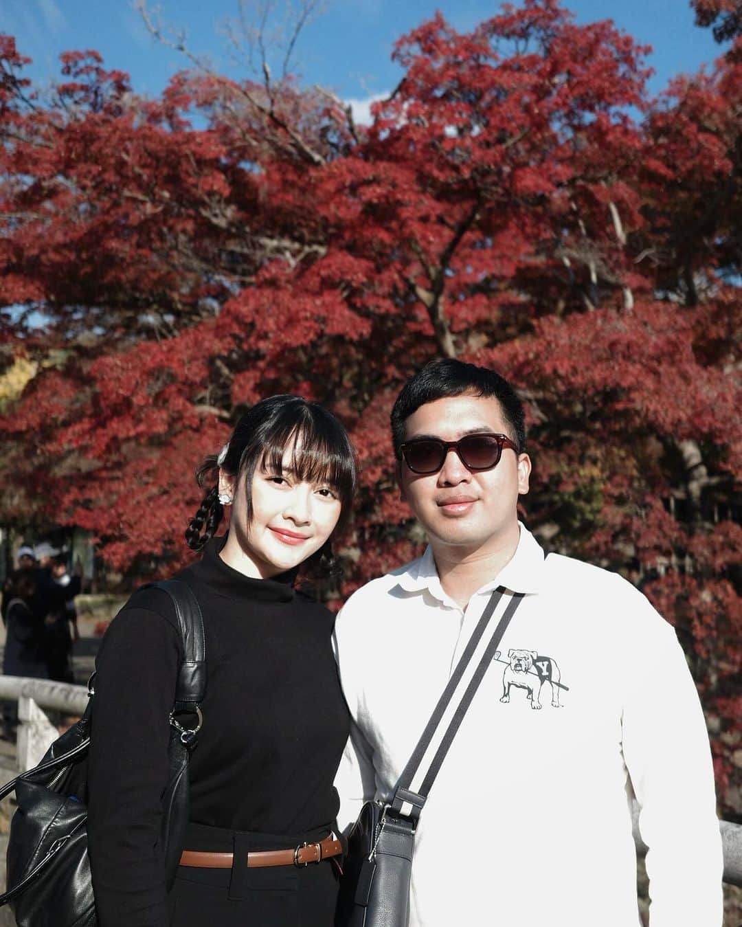 デフィ・キナル・プトリさんのインスタグラム写真 - (デフィ・キナル・プトリInstagram)「Autumn in Nara😍 . ft anak ngantuk」11月26日 17時41分 - kinalputridevi