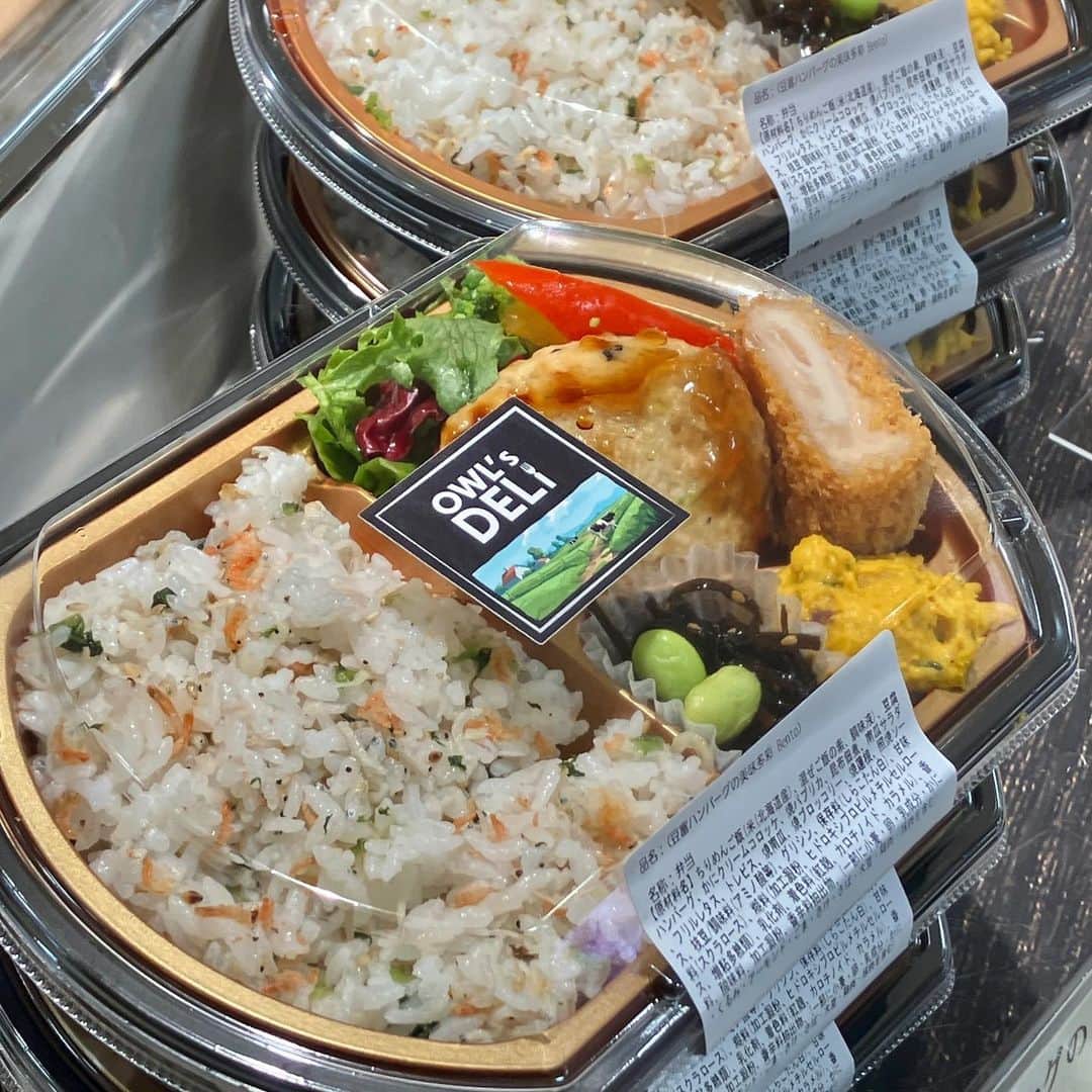 daimarusapporoさんのインスタグラム写真 - (daimarusapporoInstagram)「北海道の野菜たっぷりお惣菜🥗 地1階 ほっぺタウンに〈OWL's DELI アウルズデリ〉がオープン🎊  ランチタイムやいつもの食卓、特別な日のテーブルにも☺️  彩り豊かなお惣菜やサラダ、栄養満点のお弁当など 北海道の野菜をたっぷり使ったメニューがずらっと並びます🥗  ショーケースには、キッシュやラザニア、パイといった主役のお料理やマリネなどが勢ぞろい。 ヘルシーでボリュームたっぷりな、魅惑のラインナップです。  お弁当コーナーには、カラフルな野菜やお肉を楽しめるお弁当が。 お豆腐ハンバーグや野菜たっぷりチキンタルタルなどのメニューは、心もお腹も元気になりそう😉  その他にも、サラダの量り売りやハーブが香るチキンなど、毎日のご飯を彩ってくれるお惣菜がたくさん！ ぜひ店頭でご覧ください🥳  #大丸札幌 #アウルズデリ #owlsdeli #お惣菜 #デパ地下グルメ #デパ地下惣菜 #北海道食材 #札幌駅グルメ #お弁当  #持ち寄りパーティー #北海道野菜」11月26日 17時51分 - daimarusapporo