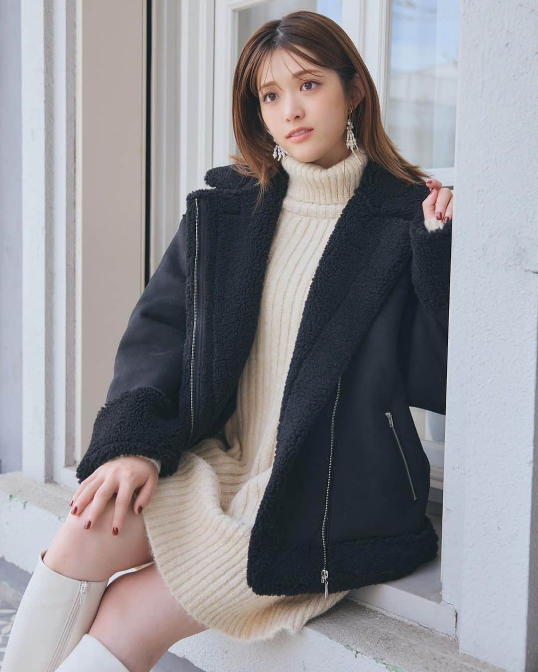 松村沙友理のインスタグラム：「🍎  WINTERCOLLECTION2023」