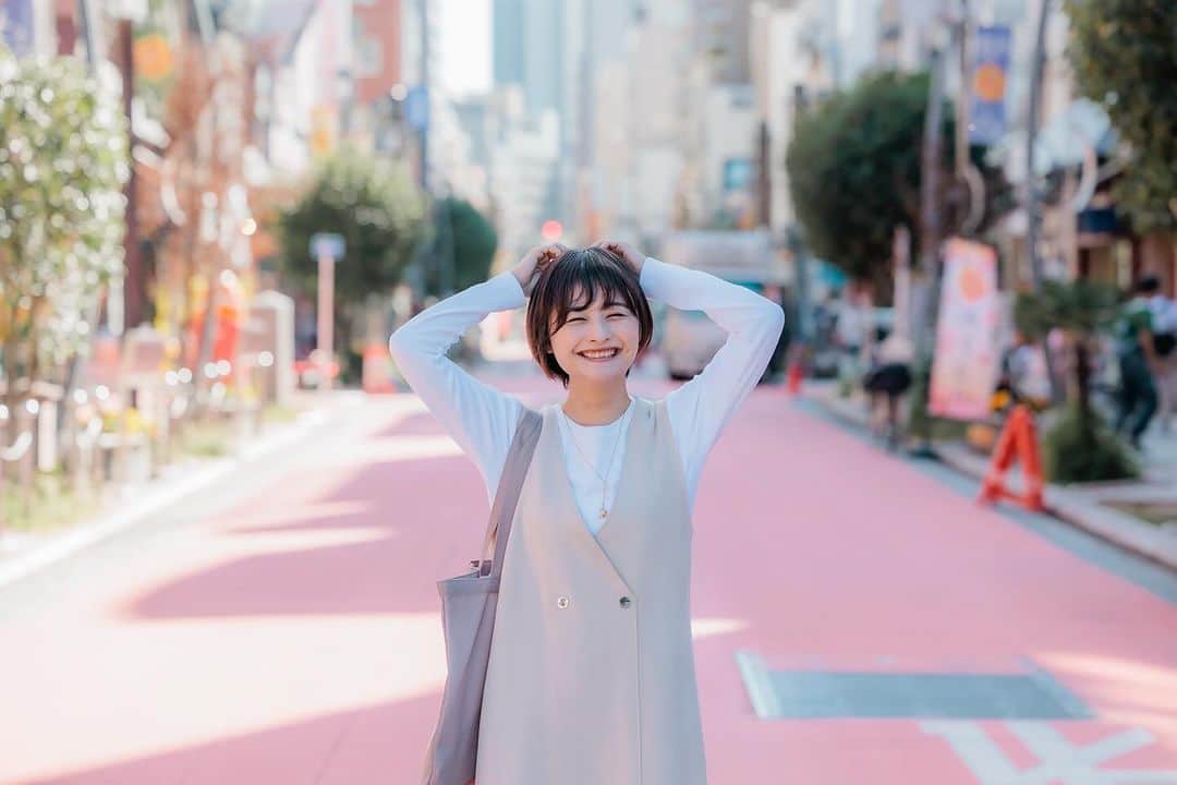 山根愛のインスタグラム：「浅草散策 @suzume_works  @suzume_suzu   この日凄く楽しかったなぁ…！」