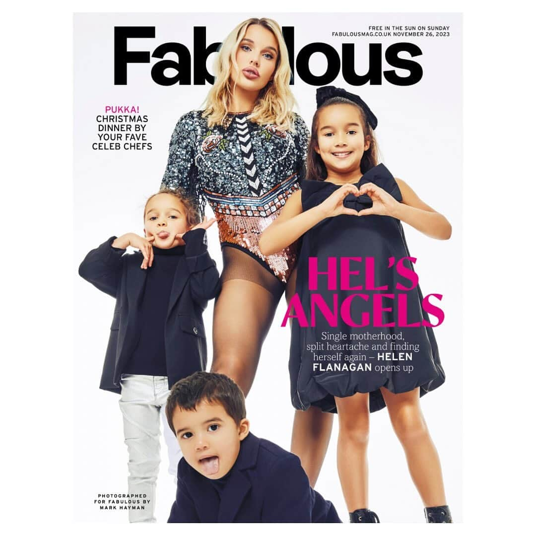 ヘレン・フラナガンさんのインスタグラム写真 - (ヘレン・フラナガンInstagram)「Helen Flanagan is our stunning cover star this week, along with her adorable kids Matilda, Delilah and Charlie.  The mum-of-three opened up about single motherhood, her famous stint in the jungle for I'm A Celeb, and how she's finding herself again.  “I’ve been through a lot of changes and I’ve made some mistakes, but I’ve definitely grown as a person. Most of my 20s were taken up with being pregnant or breastfeeding, so now I’m enjoying coming back to Helen," she said.」11月26日 18時00分 - hjgflanagan