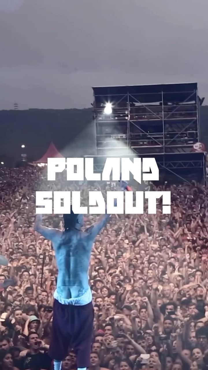 ダイ・アントワードのインスタグラム：「POLAND 🇵🇱 SOLDOUT! Link in bio for available EU dates.」